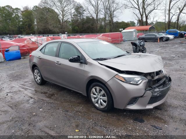 TOYOTA COROLLA 2016 2t1burhexgc686145