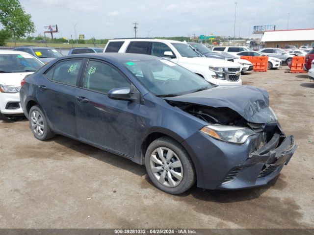 TOYOTA COROLLA 2016 2t1burhexgc697016