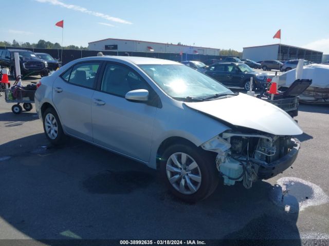 TOYOTA COROLLA 2016 2t1burhexgc701050