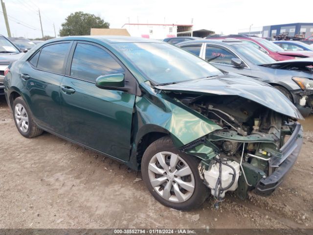 TOYOTA COROLLA 2016 2t1burhexgc702635