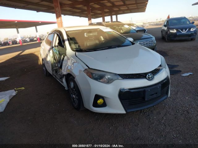 TOYOTA COROLLA 2016 2t1burhexgc706653