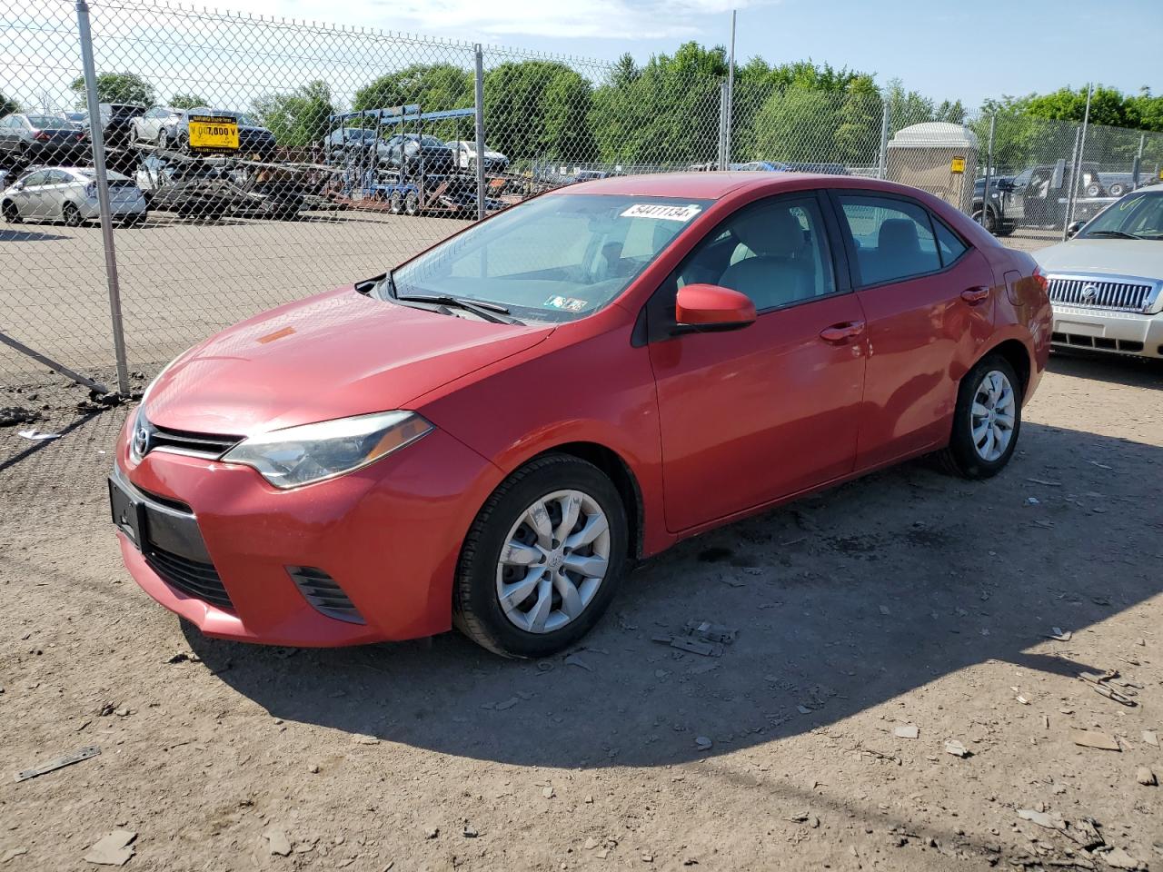 TOYOTA COROLLA 2016 2t1burhexgc712405