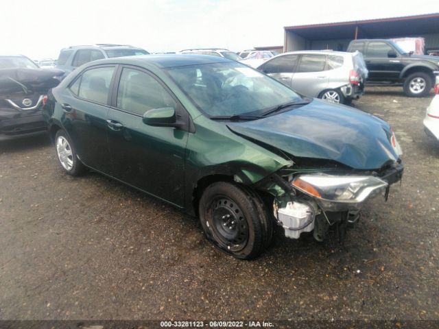 TOYOTA COROLLA 2016 2t1burhexgc719709