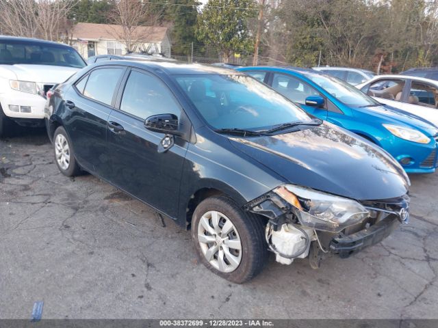 TOYOTA COROLLA 2016 2t1burhexgc727843