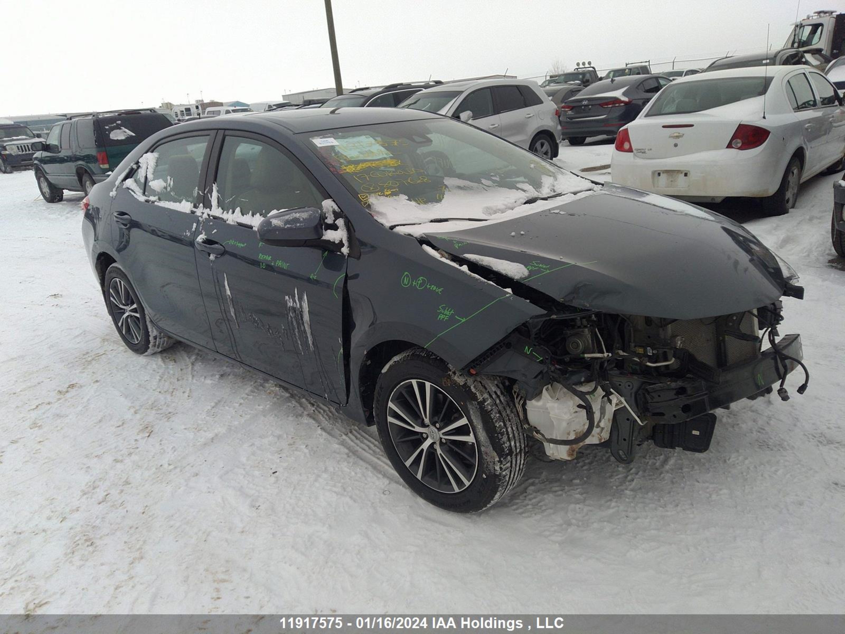 TOYOTA COROLLA 2017 2t1burhexhc807628