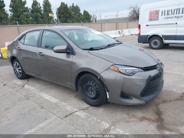 TOYOTA COROLLA 2018 2t1burhexjc986145