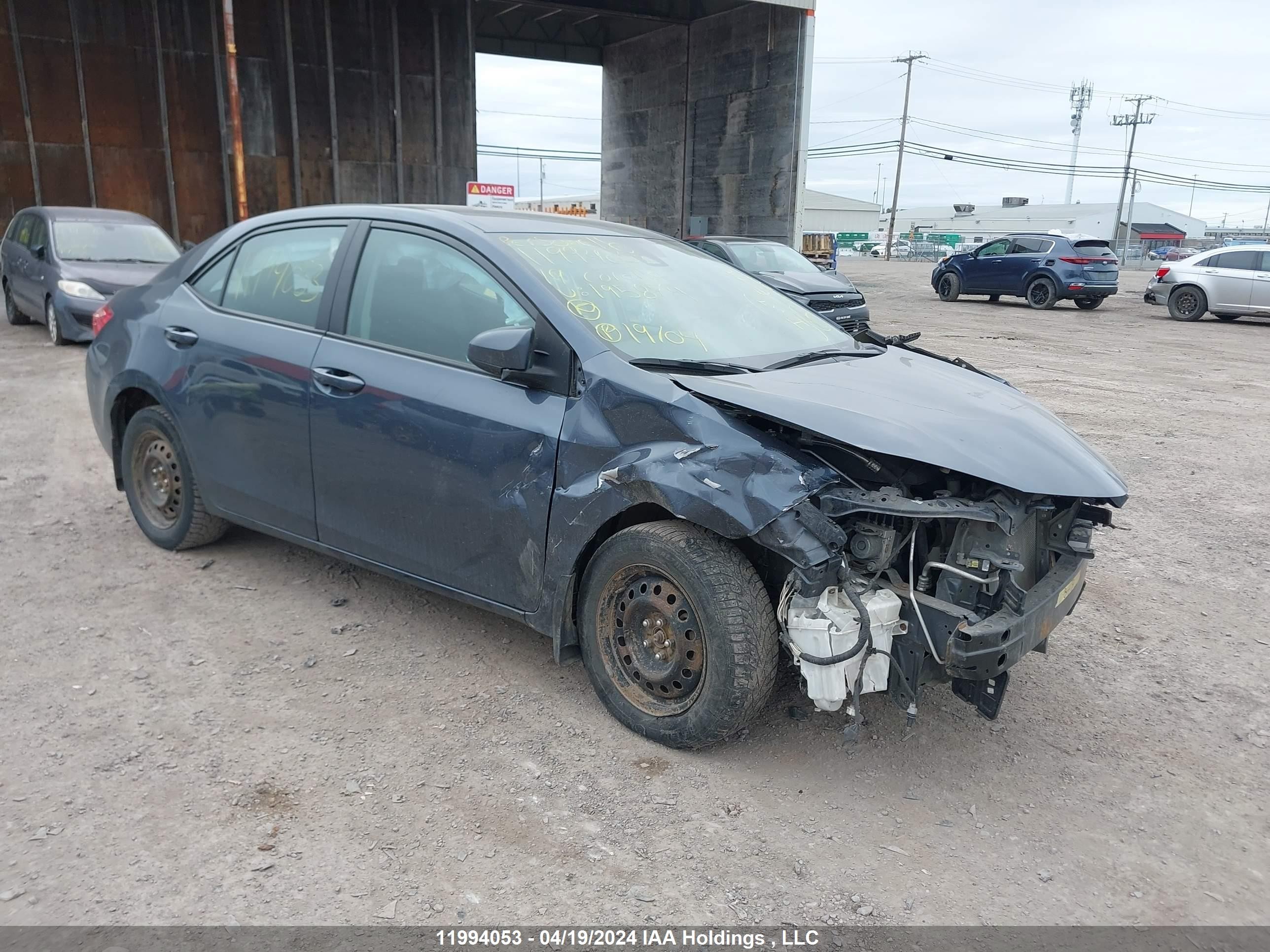 TOYOTA COROLLA 2019 2t1burhexkc195874