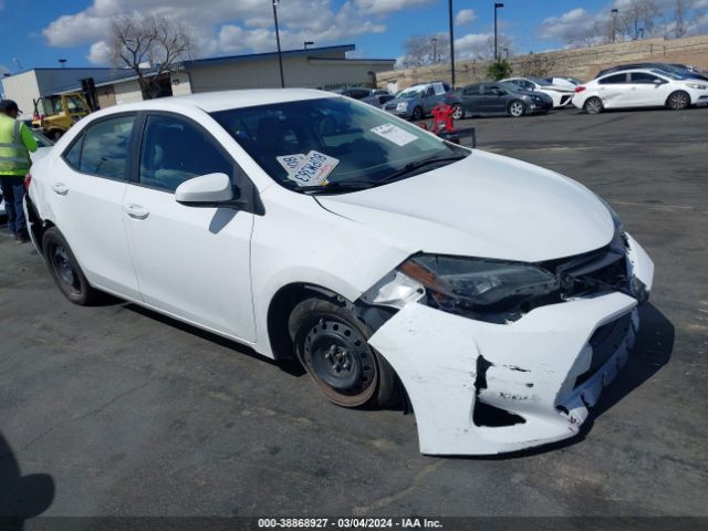 TOYOTA COROLLA 2019 2t1burhexkc232244