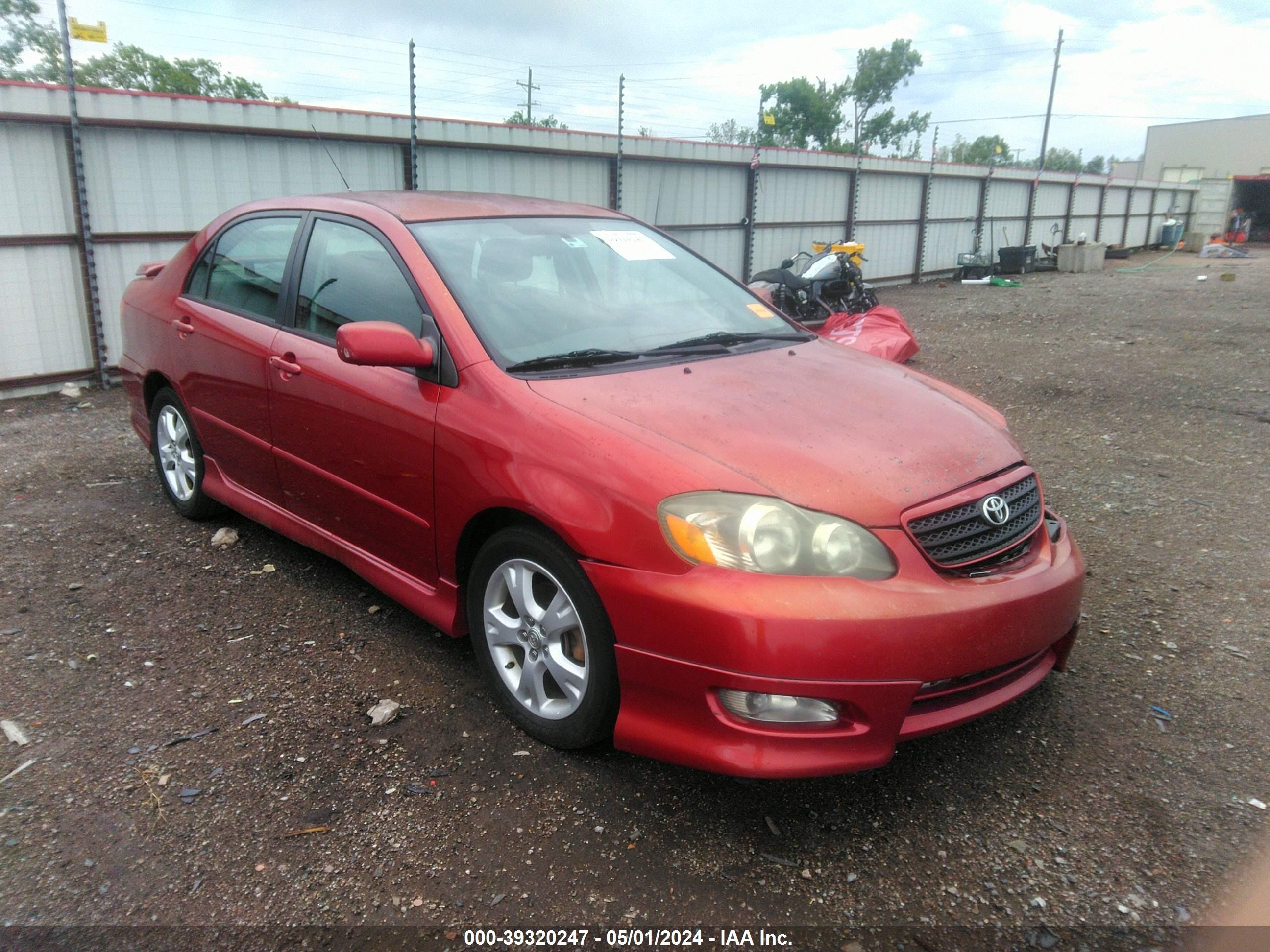 TOYOTA COROLLA 2005 2t1by32e85c319879