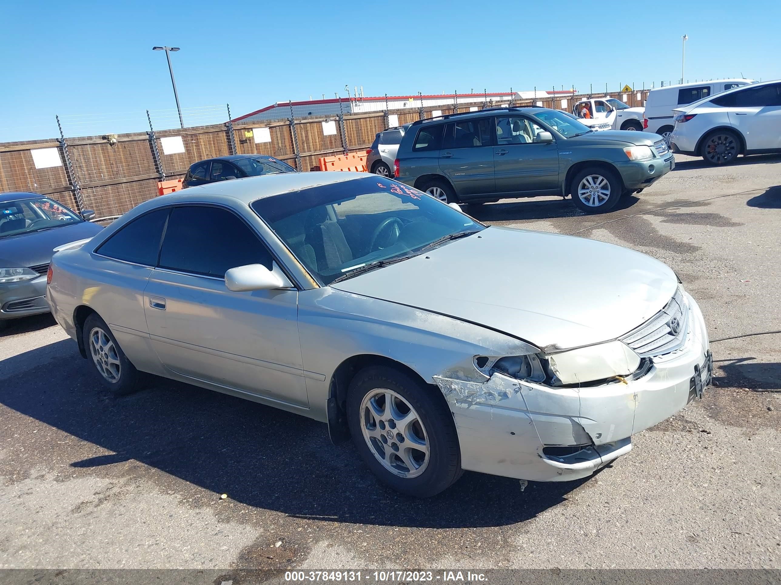 TOYOTA CAMRY SOLARA 2003 2t1ce22px3c024935