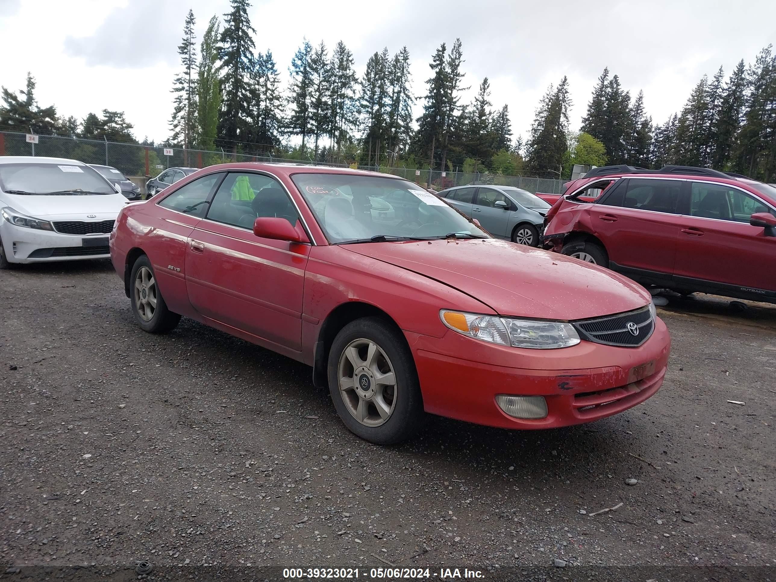 TOYOTA CAMRY SOLARA 1999 2t1cf22p1xc146313