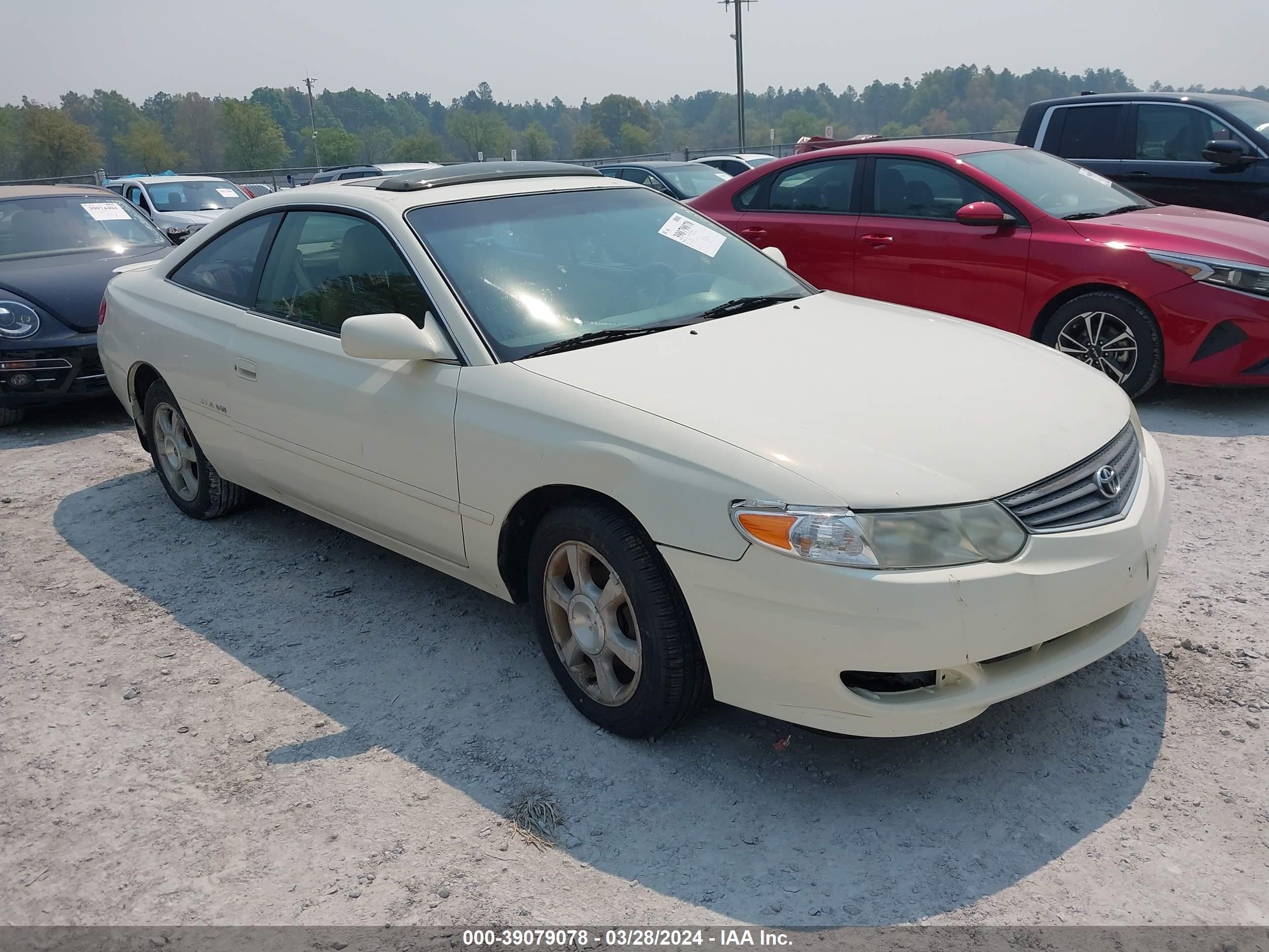 TOYOTA CAMRY SOLARA 2002 2t1cf22p22c586078