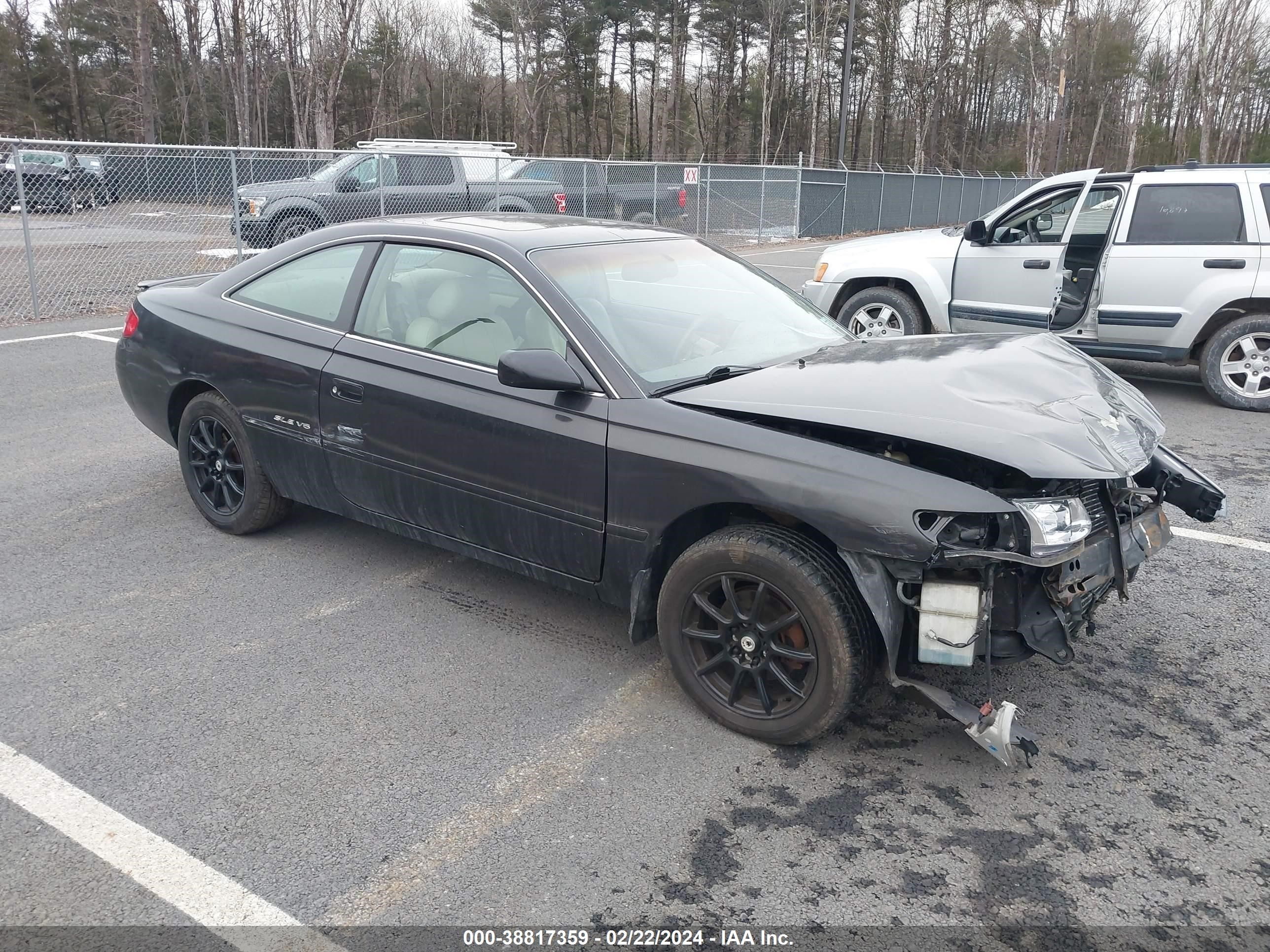 TOYOTA CAMRY SOLARA 1999 2t1cf22p2xc253998