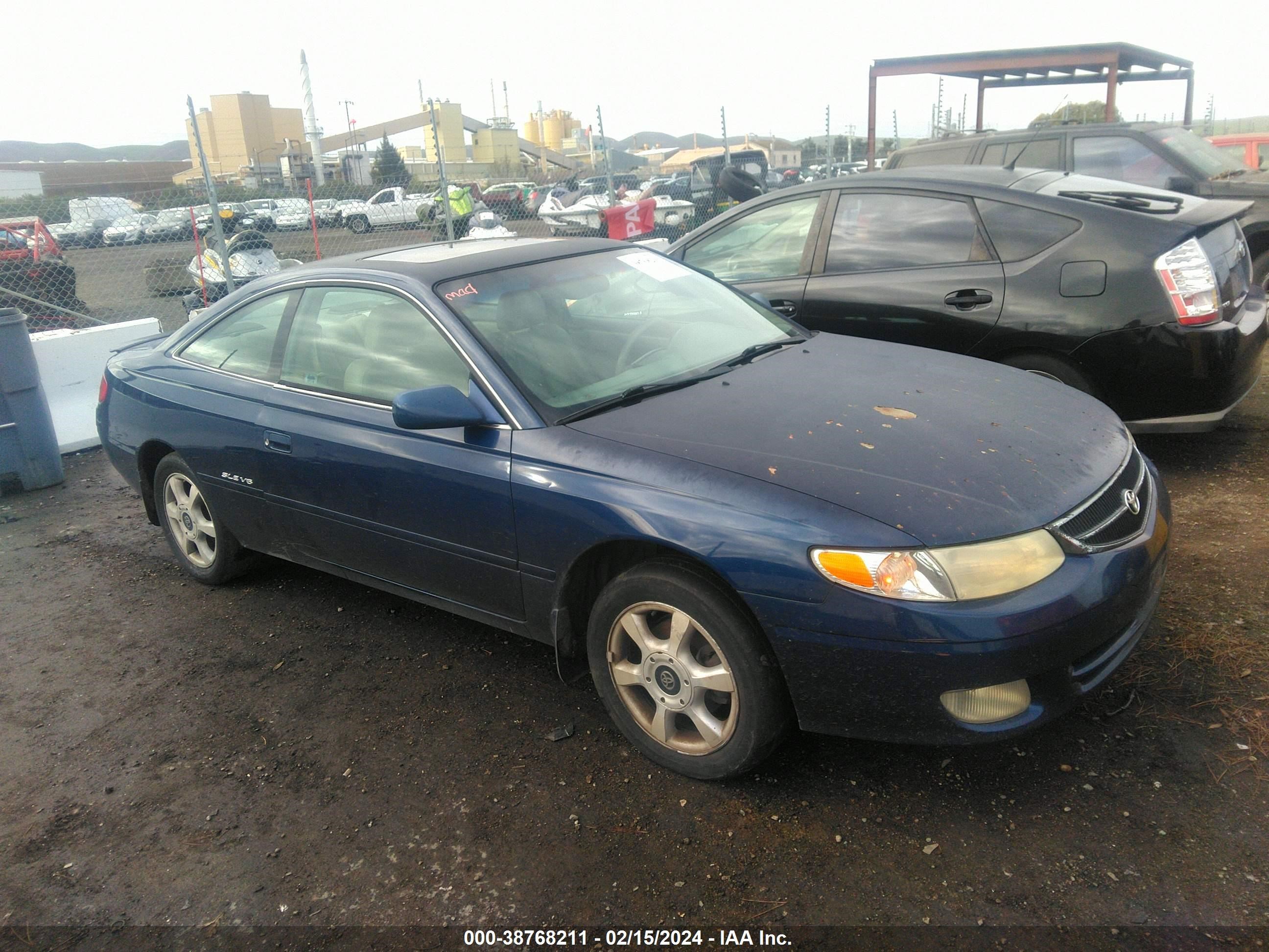 TOYOTA CAMRY SOLARA 2001 2t1cf22p41c442207