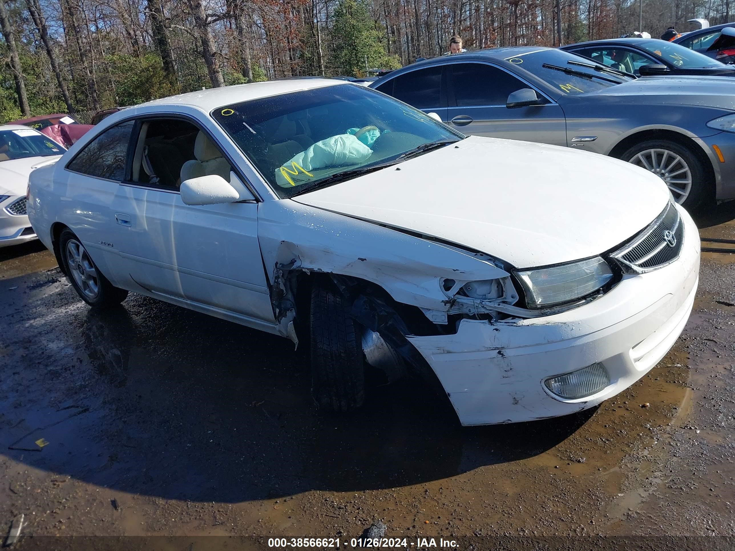 TOYOTA CAMRY SOLARA 2001 2t1cf22p71c509687