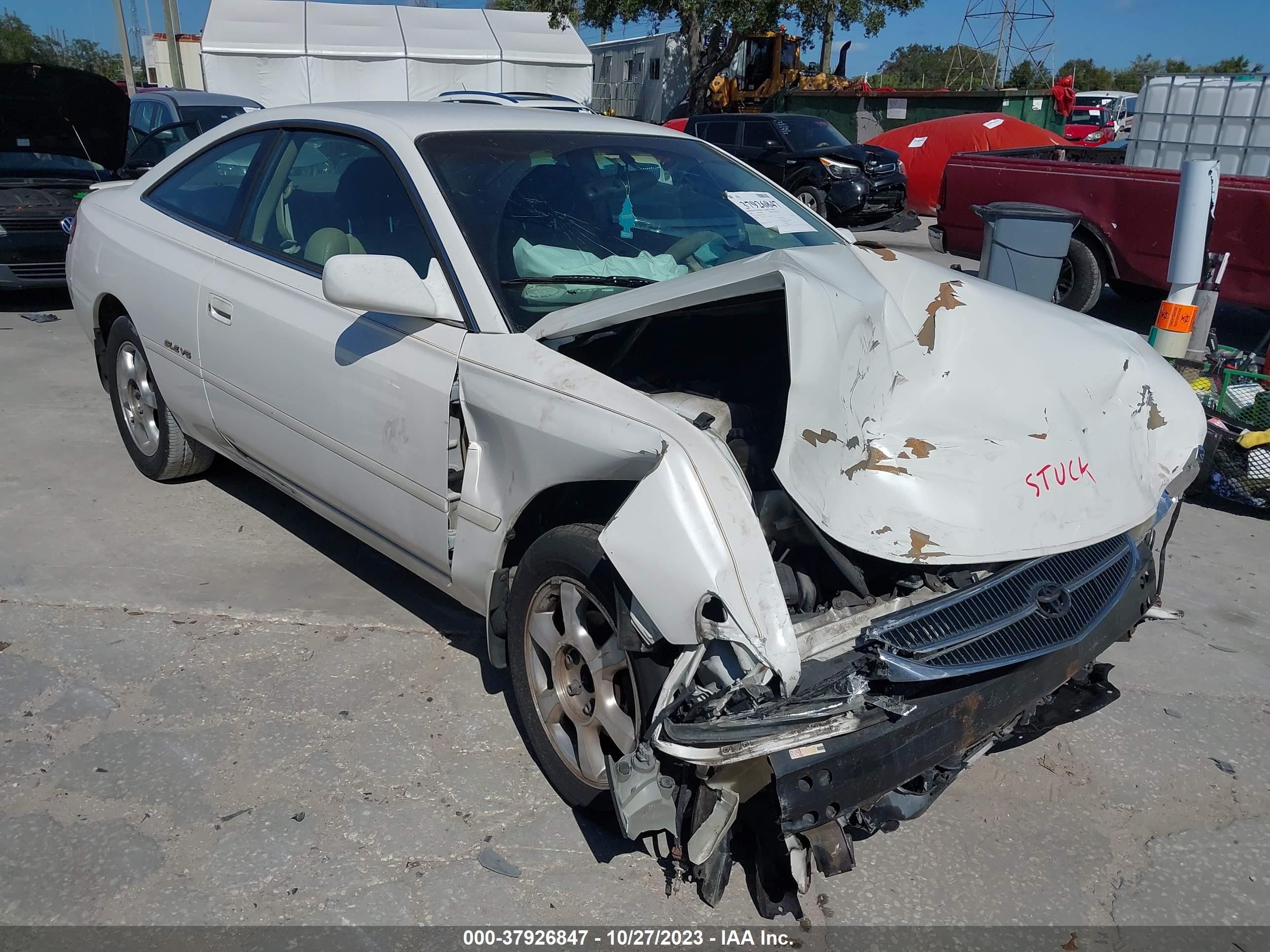 TOYOTA CAMRY SOLARA 2001 2t1cf22px1c533496