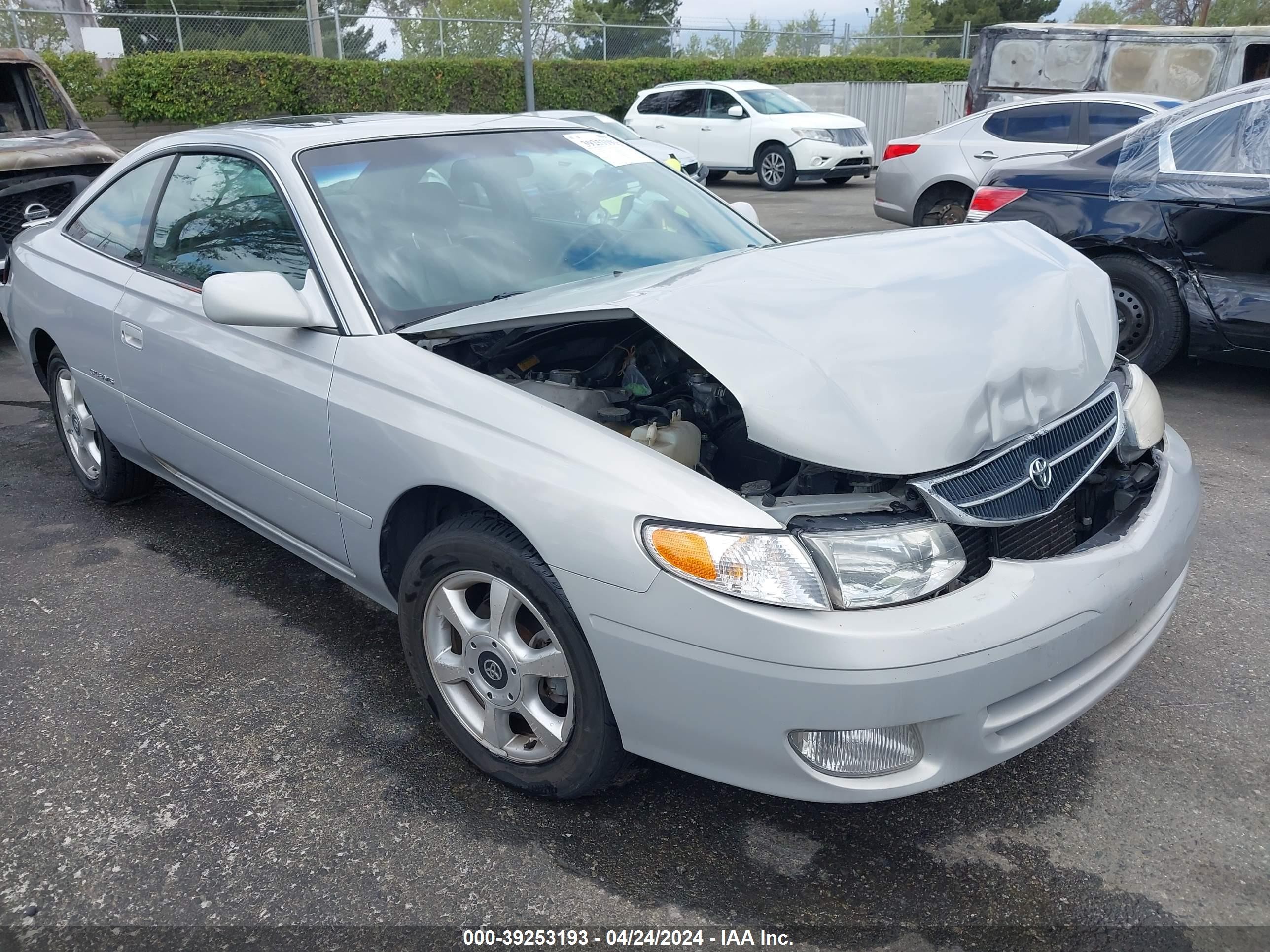 TOYOTA CAMRY SOLARA 1999 2t1cf28p0xc238231