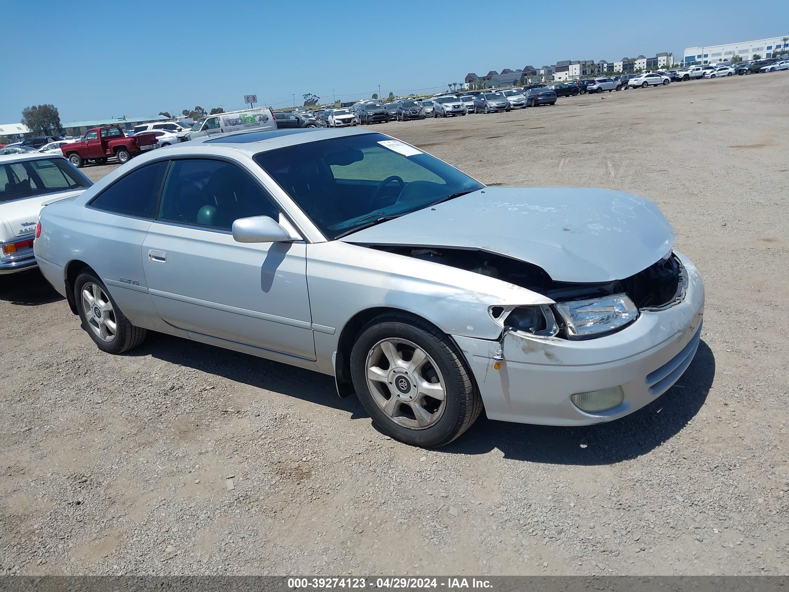 TOYOTA CAMRY SOLARA 1999 2t1cf28p1xc193462