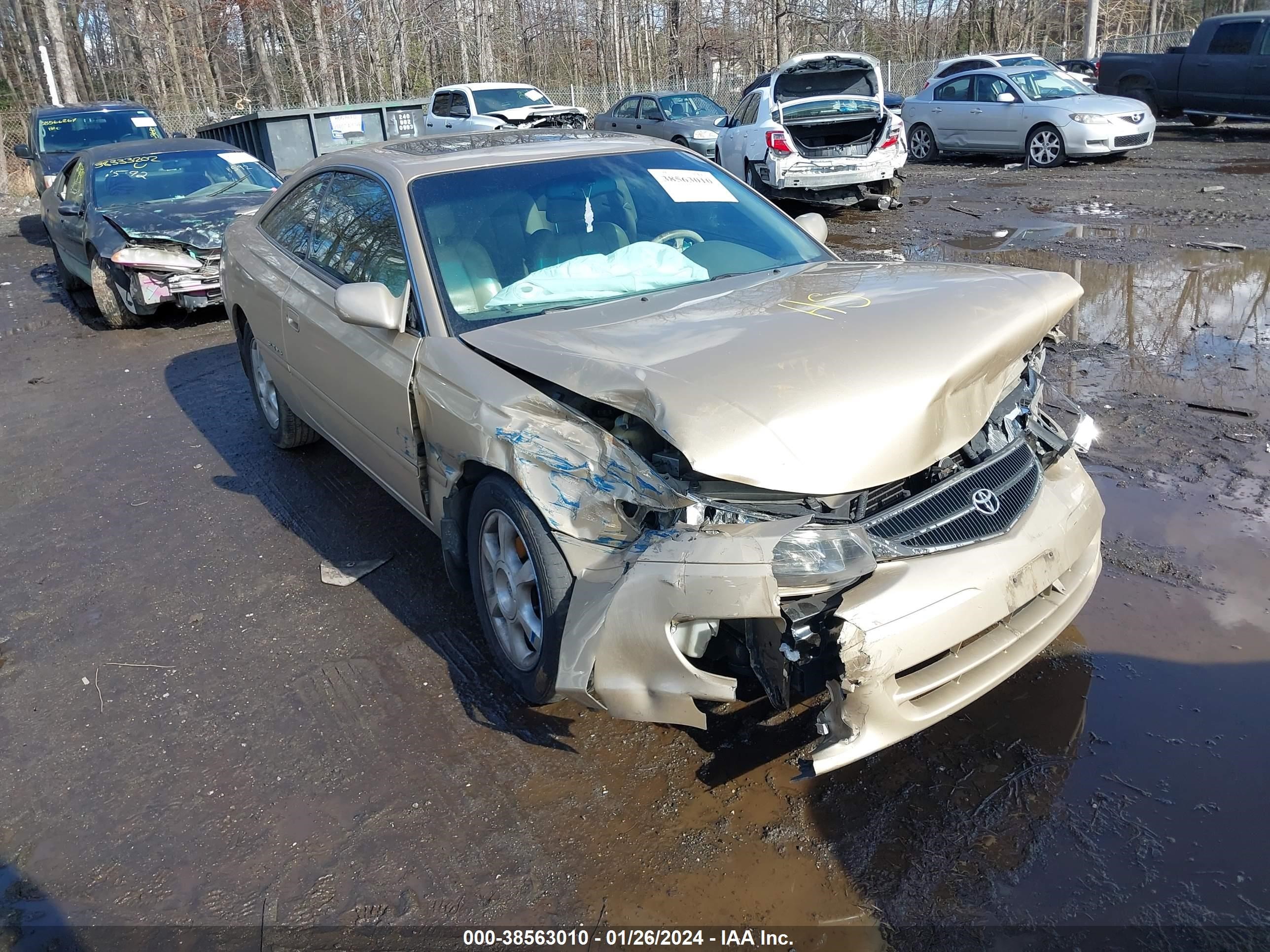 TOYOTA CAMRY SOLARA 2000 2t1cf28p2yc332225