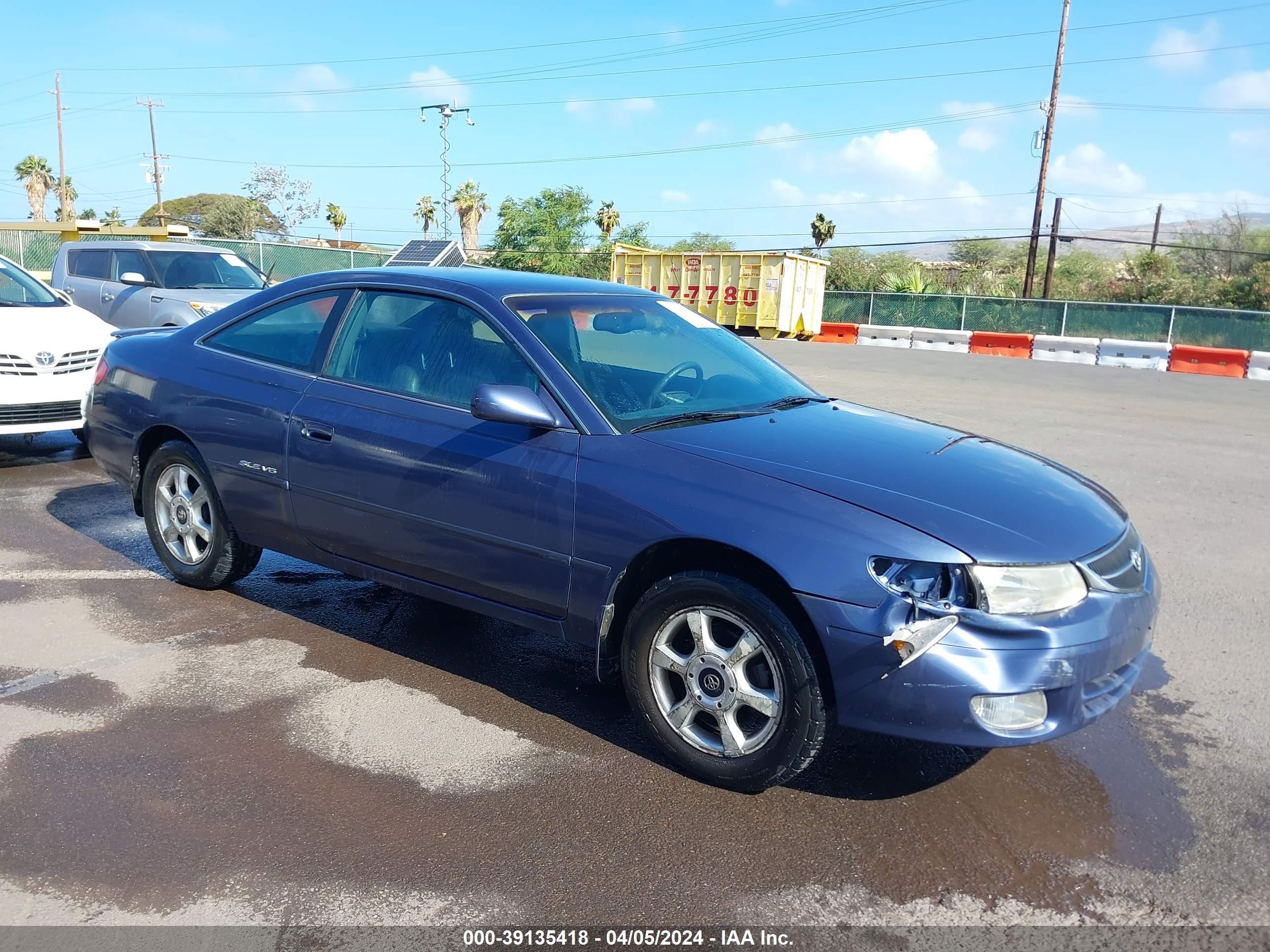 TOYOTA CAMRY SOLARA 2000 2t1cf28p2yc384230