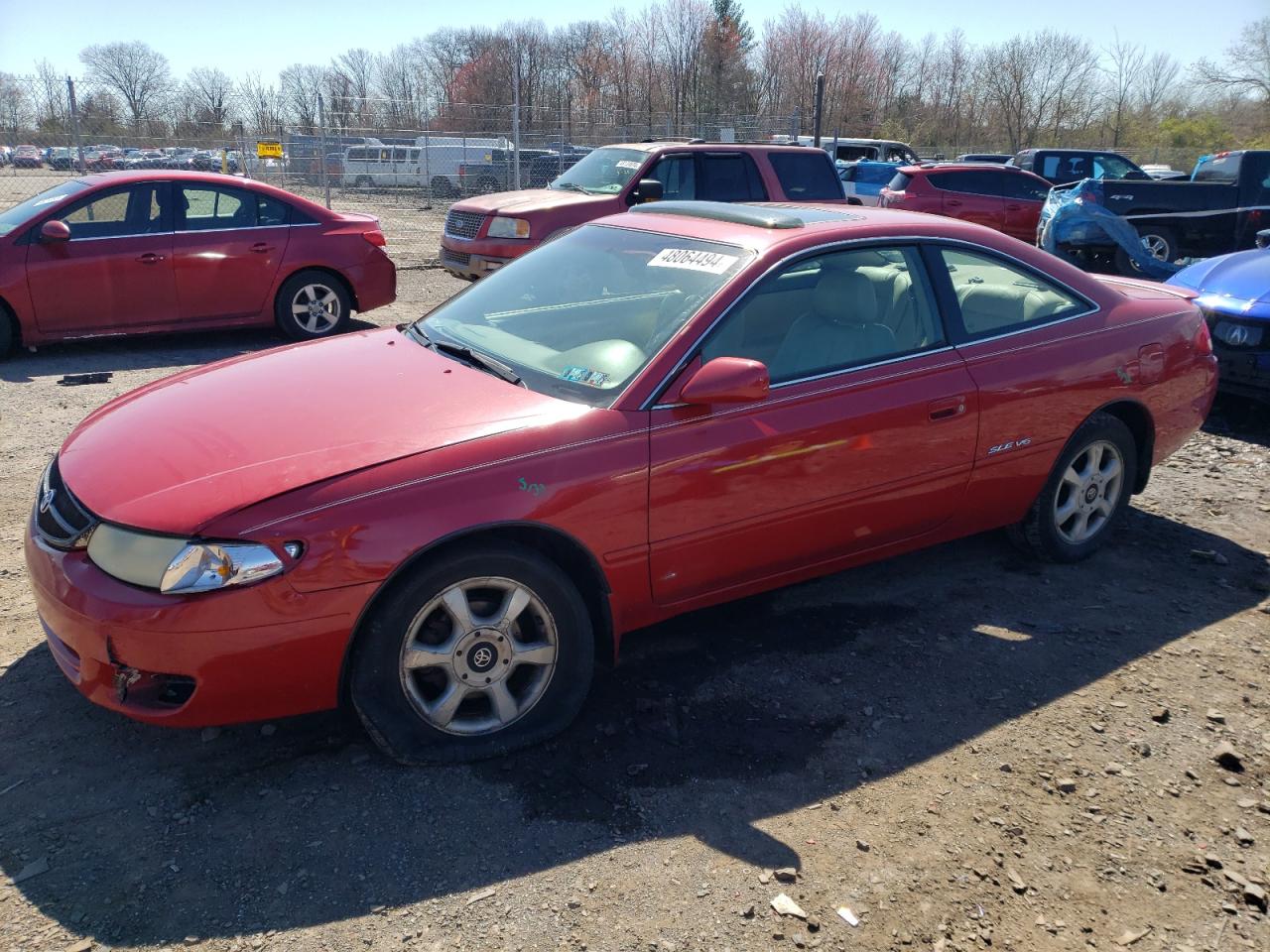 TOYOTA CAMRY SOLARA 2001 2t1cf28p31c488134