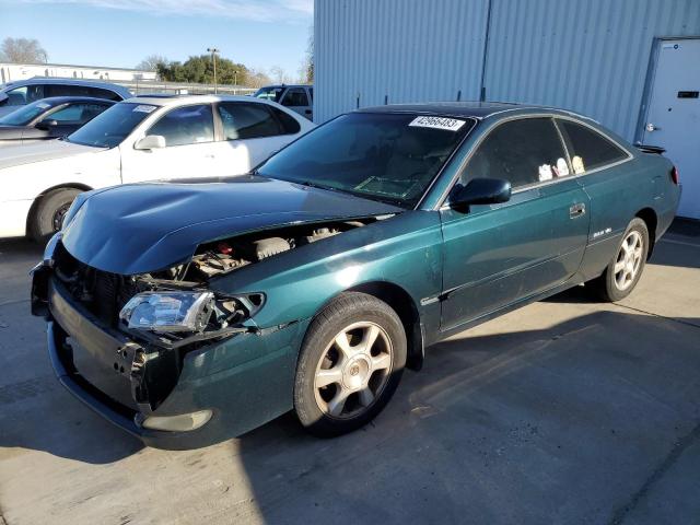 TOYOTA CAMRY SOLA 2002 2t1cf28p52c591475