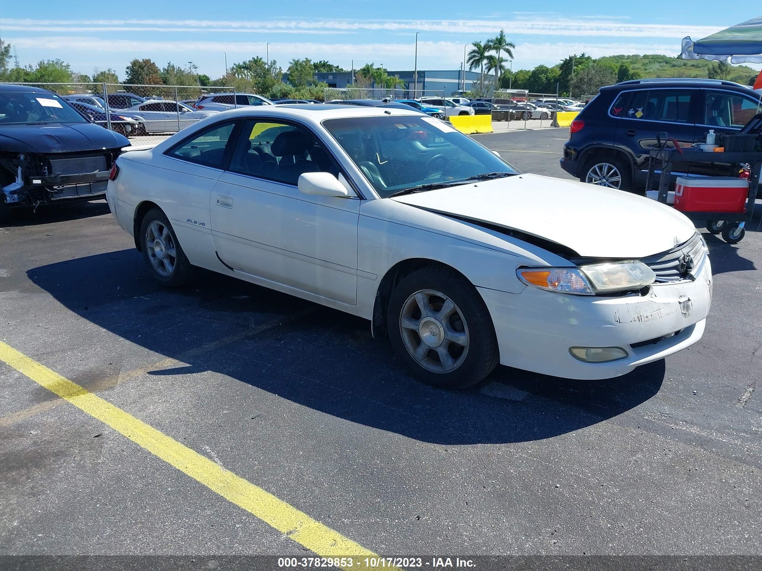 TOYOTA CAMRY SOLARA 2003 2t1cf28p53c603996