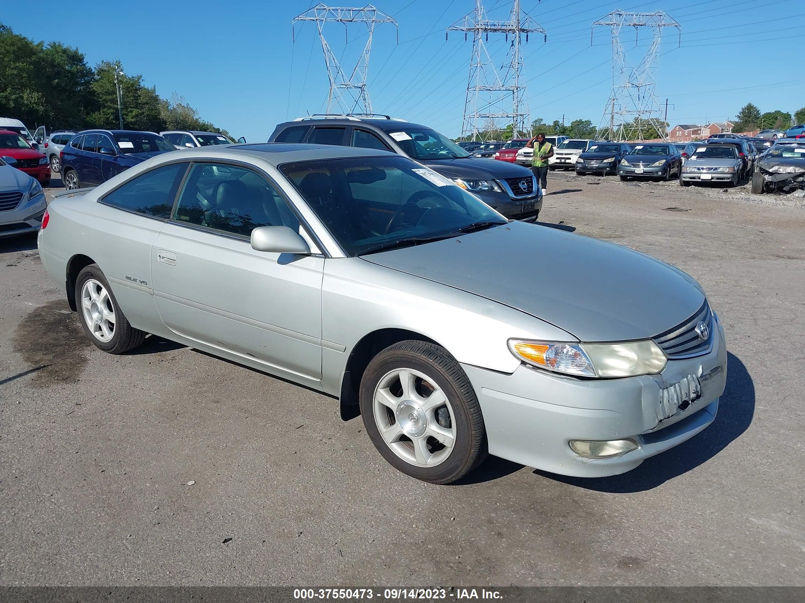 TOYOTA CAMRY SOLARA 2003 2t1cf28p63c609984