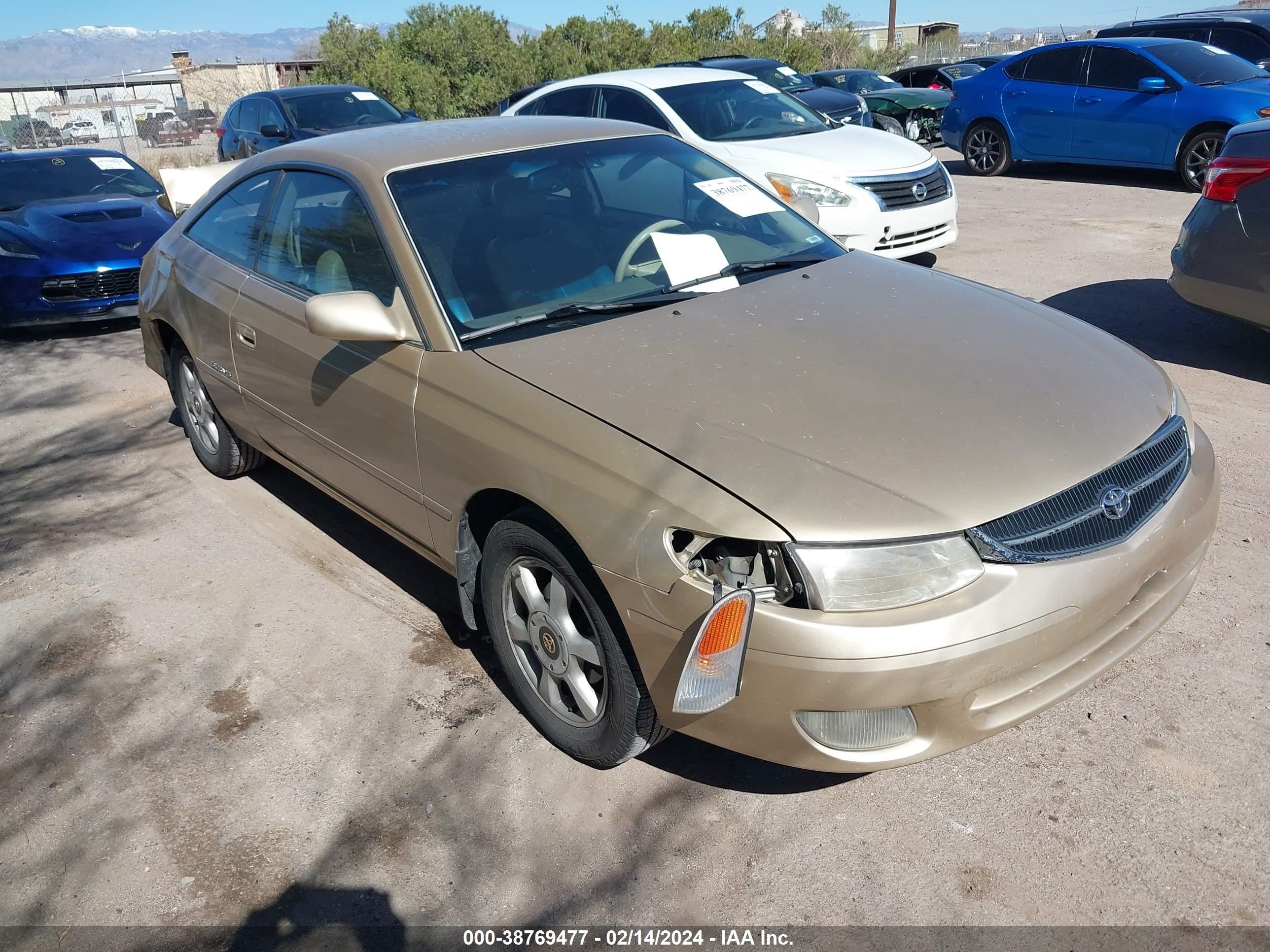 TOYOTA CAMRY SOLARA 2001 2t1cf28p81c436630