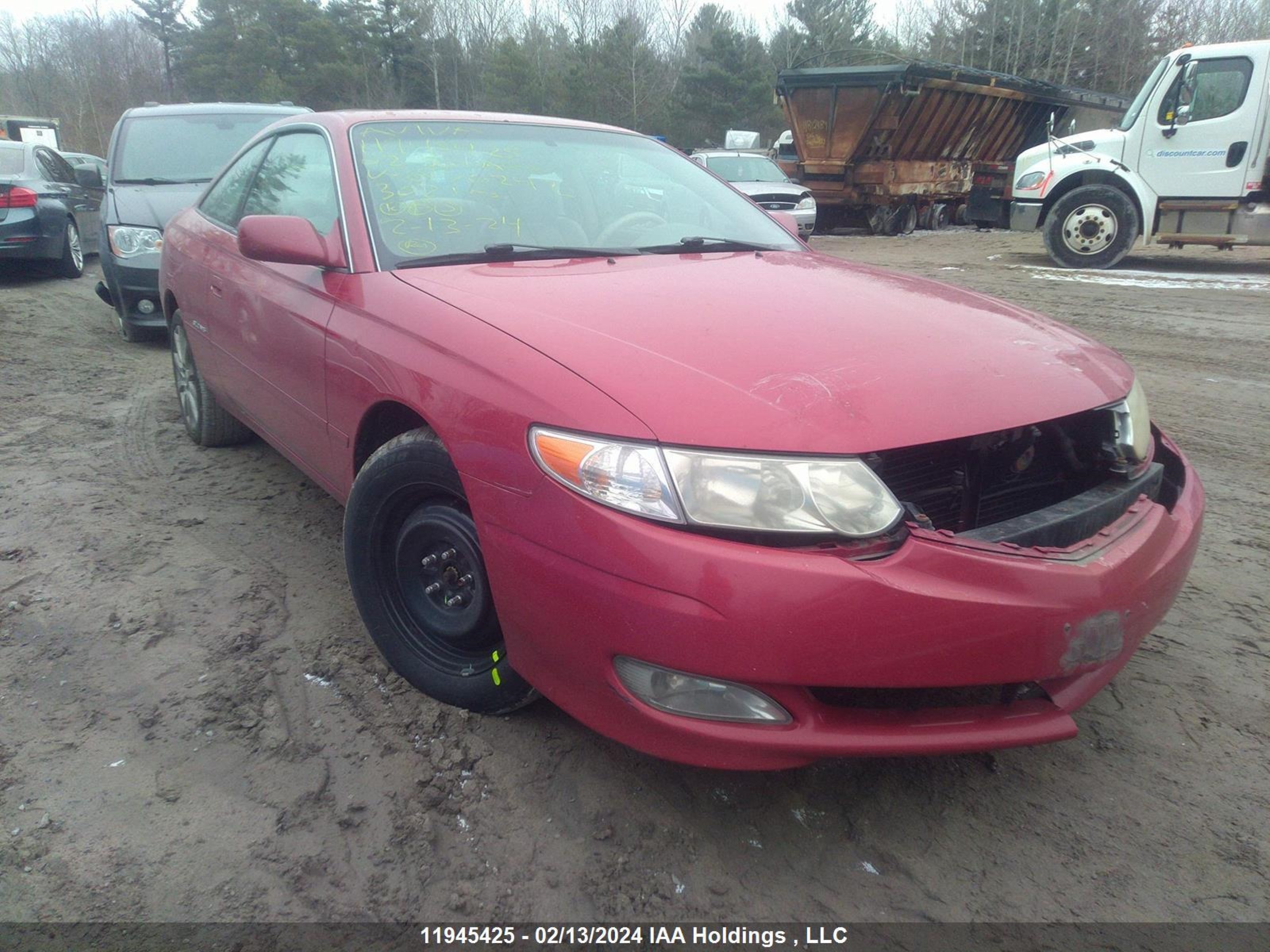 TOYOTA CAMRY SOLARA 2002 2t1cf28p82c870242