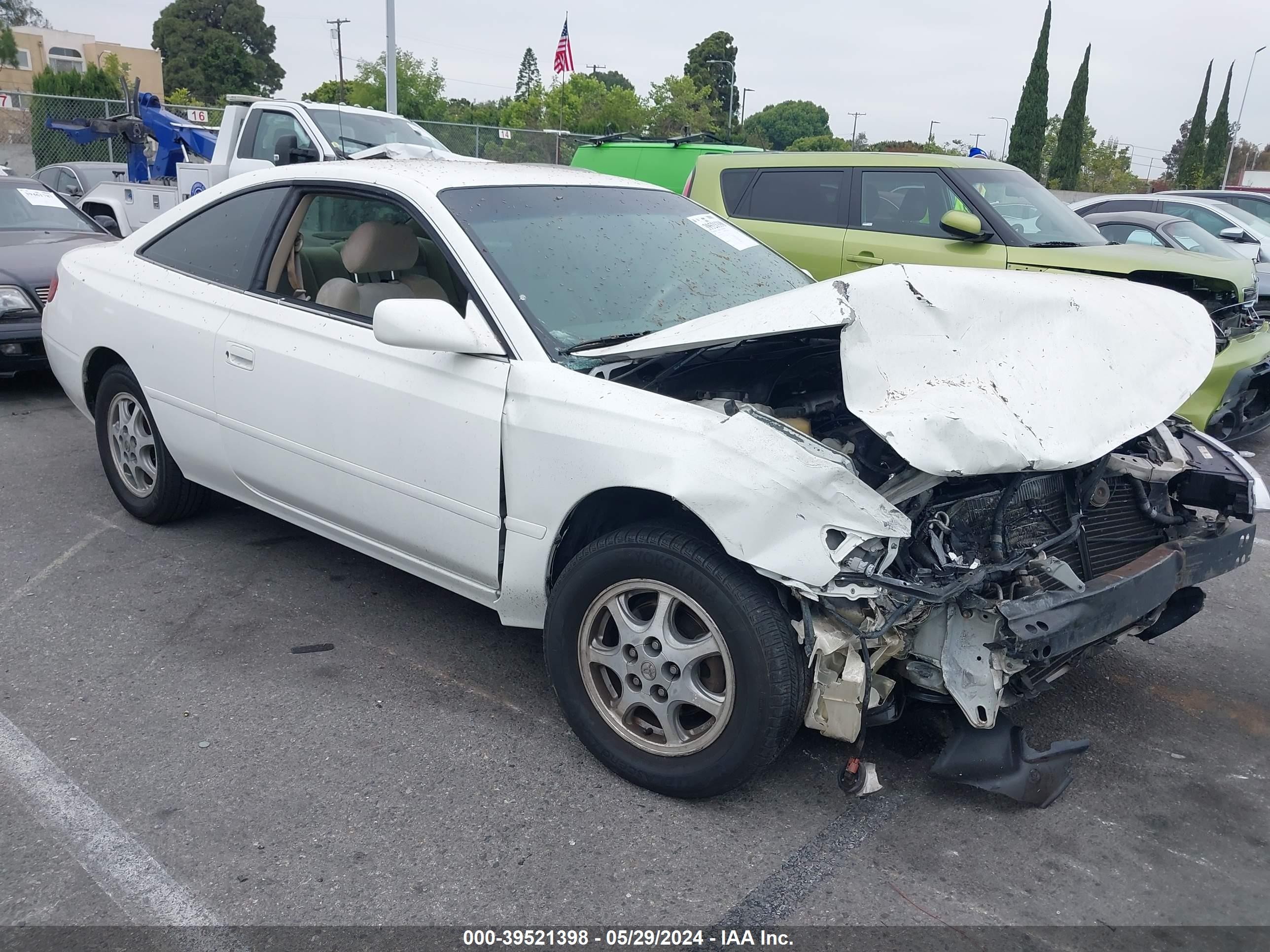 TOYOTA CAMRY SOLARA 2000 2t1cg22p1yc310772