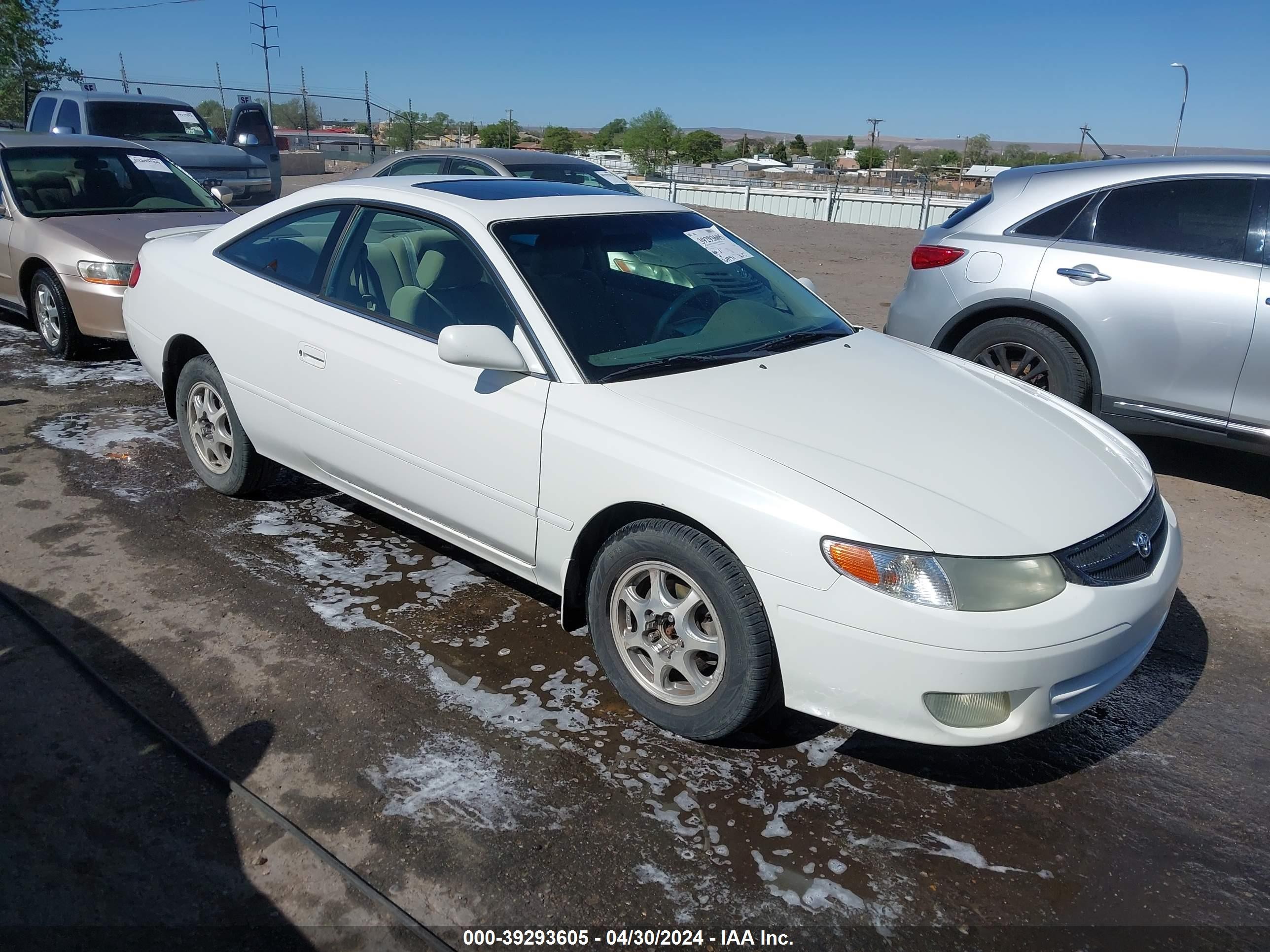 TOYOTA CAMRY SOLARA 2001 2t1cg22p21c537328