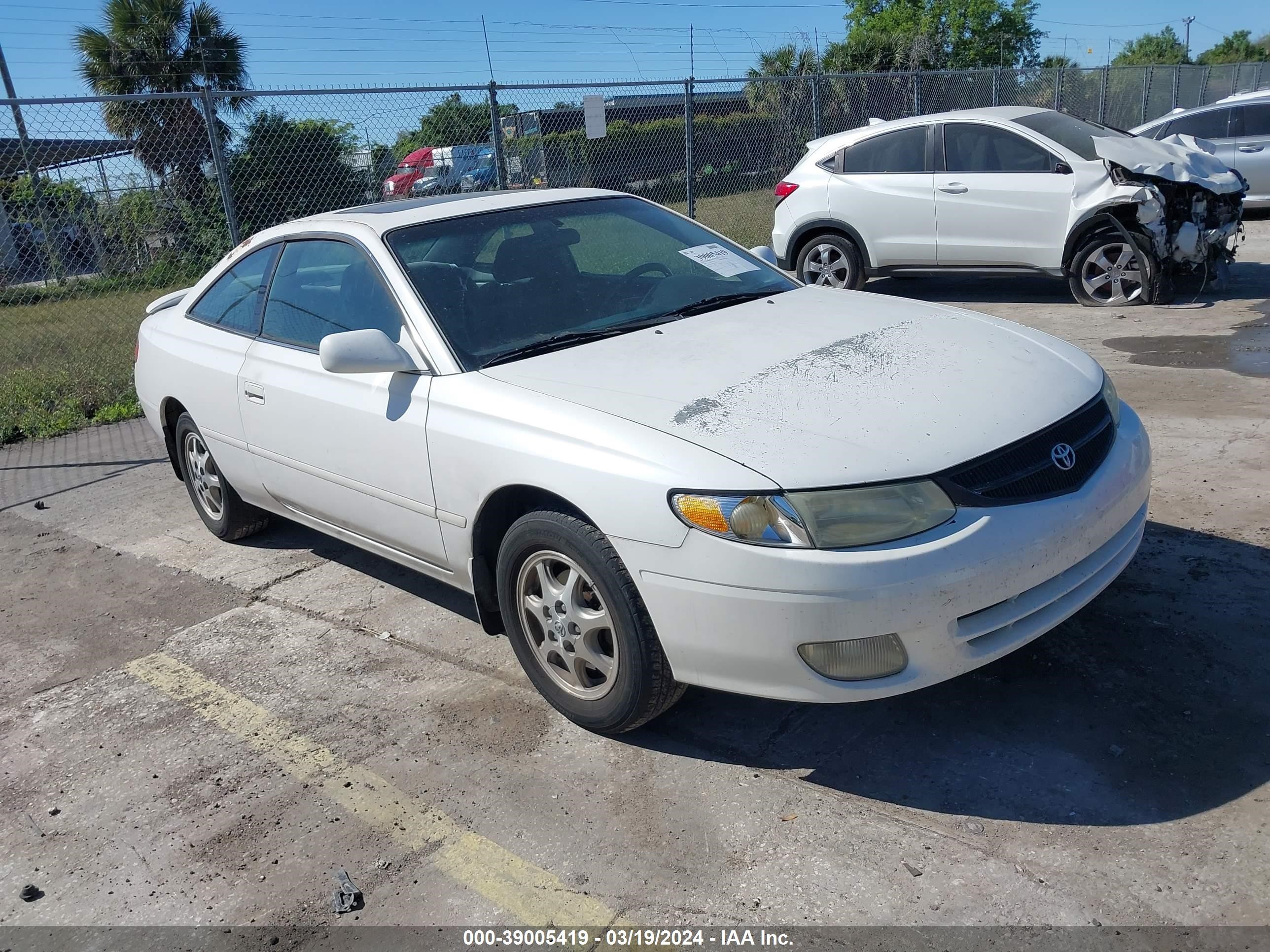 TOYOTA CAMRY SOLARA 2001 2t1cg22p61c489915