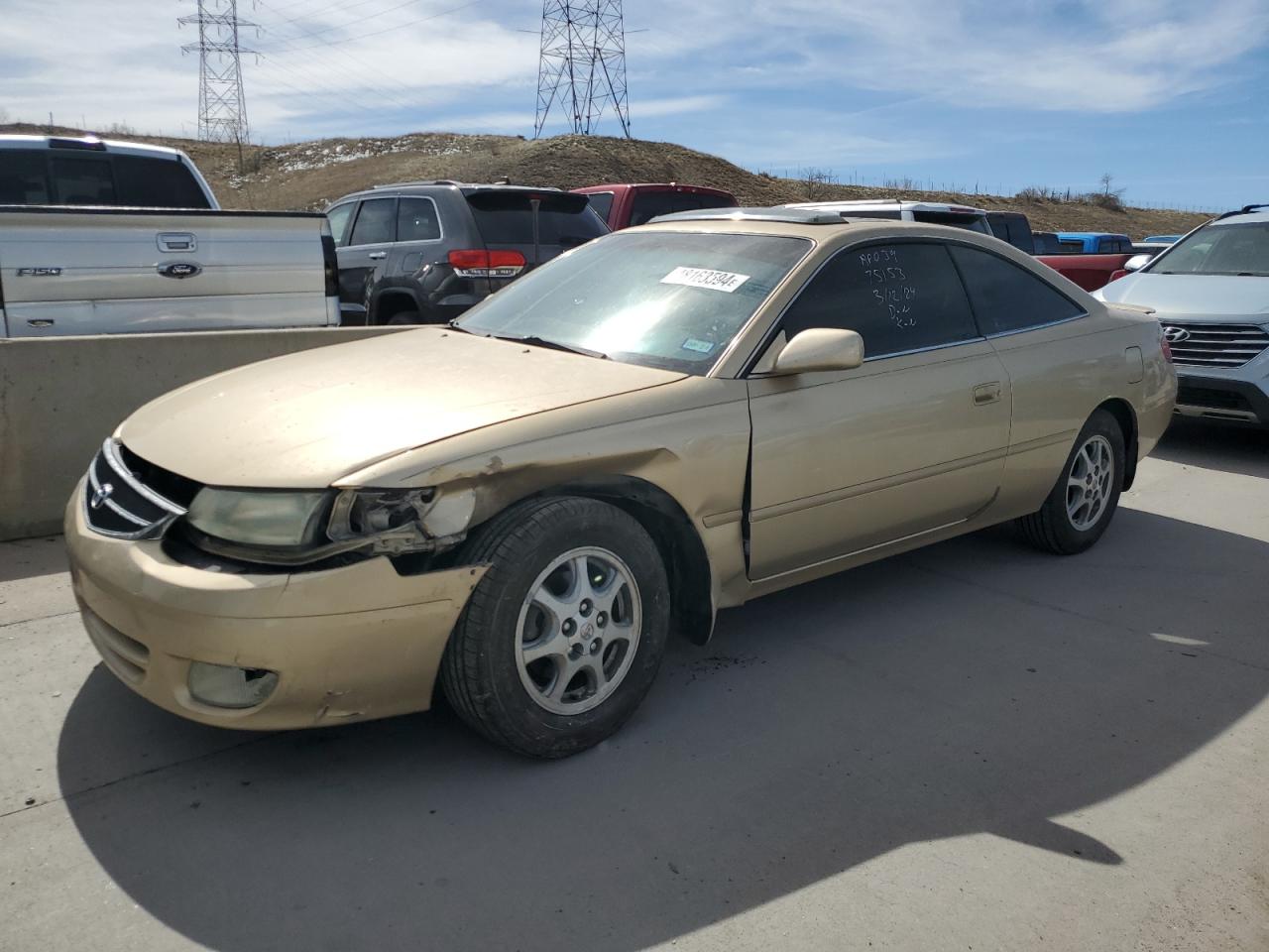 TOYOTA CAMRY SOLARA 2001 2t1cg22p71c514241