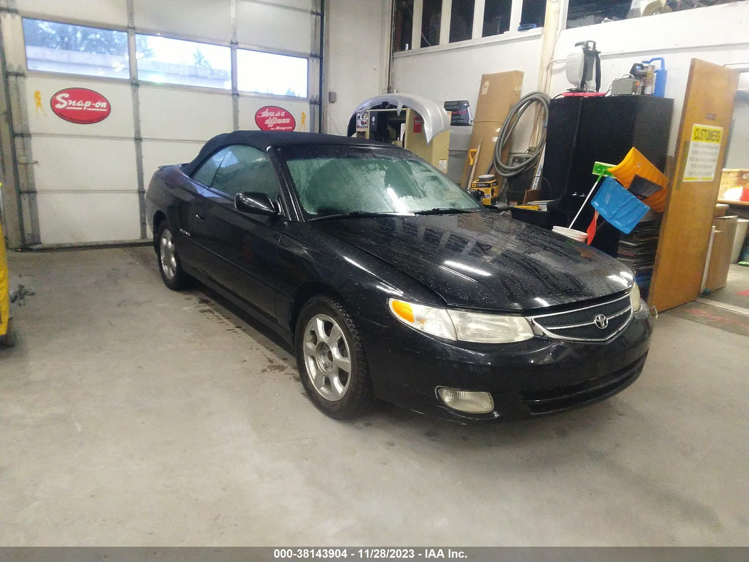 TOYOTA CAMRY SOLARA 2001 2t1ff28p01c510913