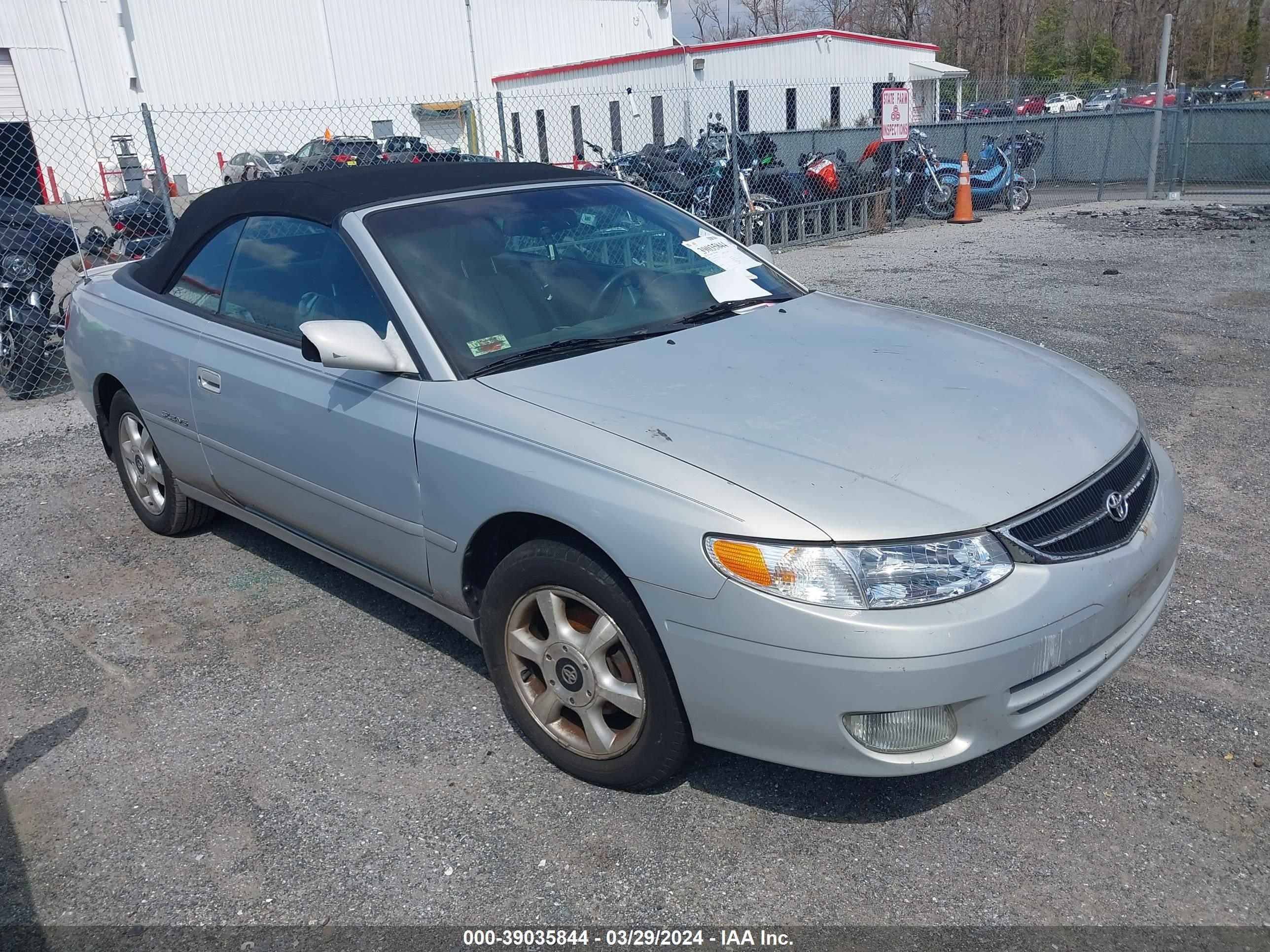 TOYOTA CAMRY SOLARA 2001 2t1ff28p01c532524