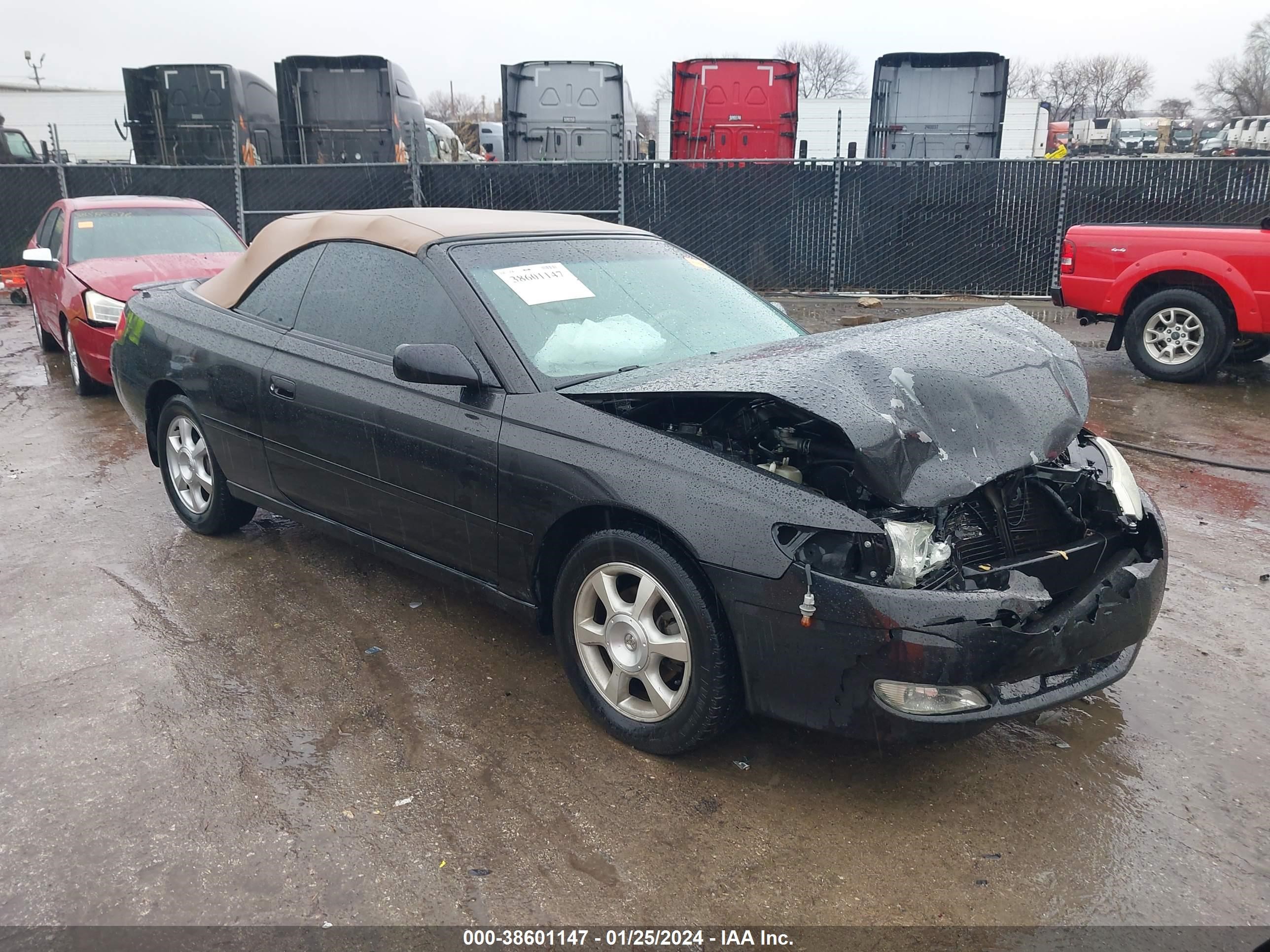 TOYOTA CAMRY SOLARA 2003 2t1ff28p03c602607