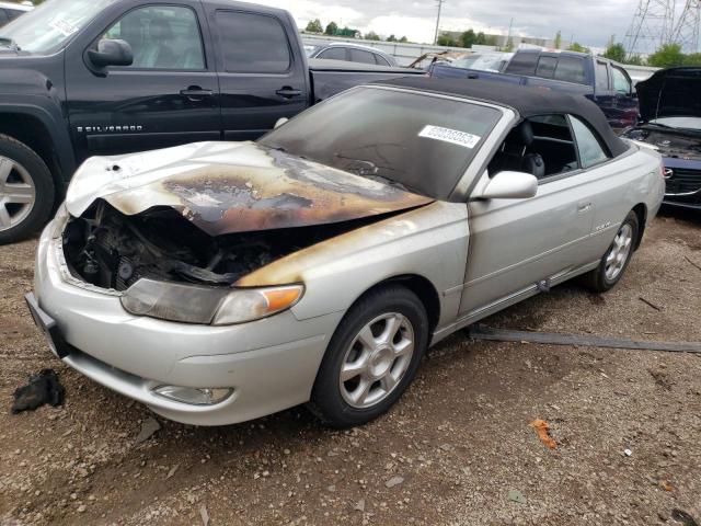 TOYOTA CAMRY SOLA 2002 2t1ff28p12c593401