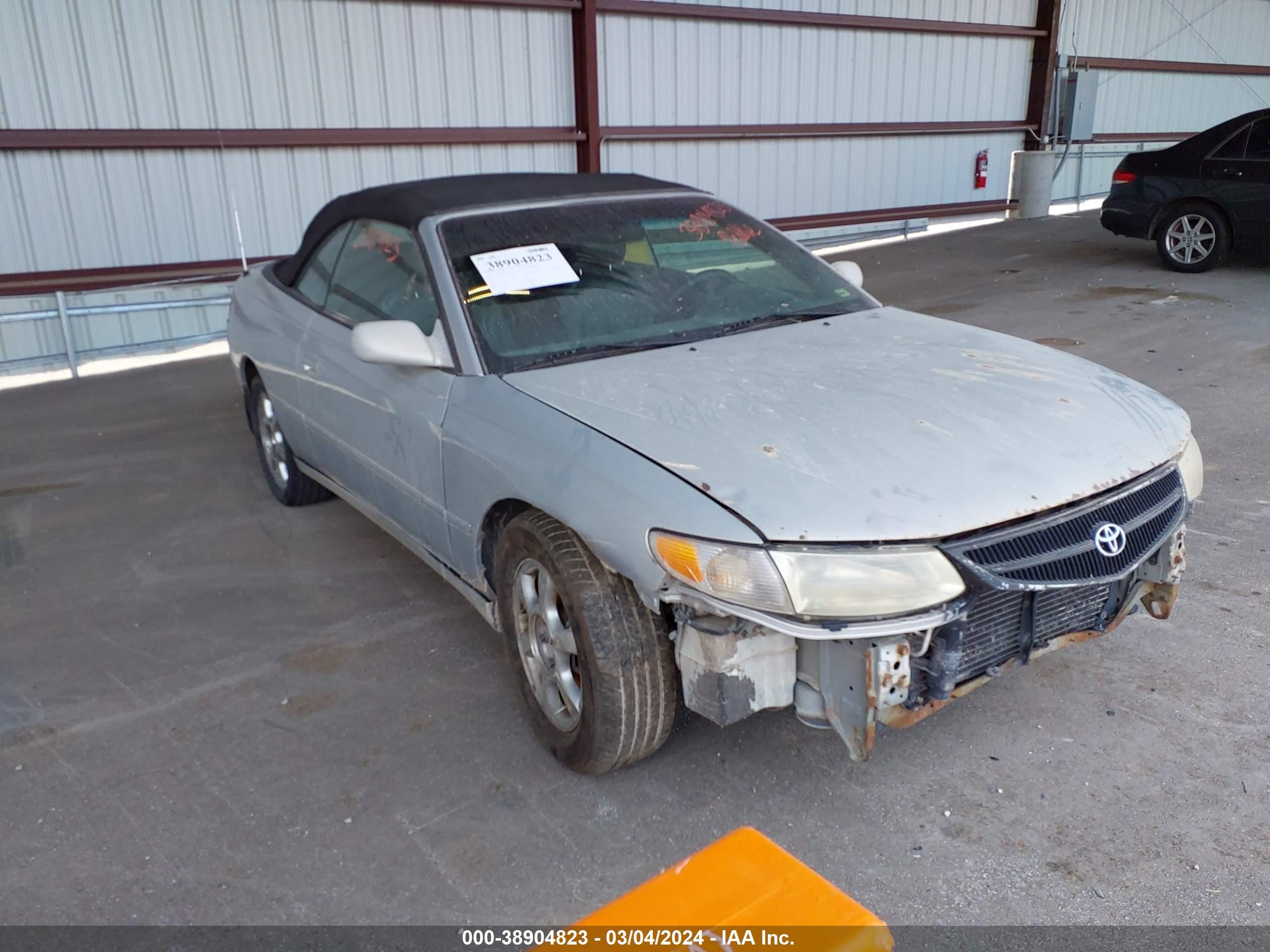 TOYOTA CAMRY SOLARA 2001 2t1ff28p31c425970