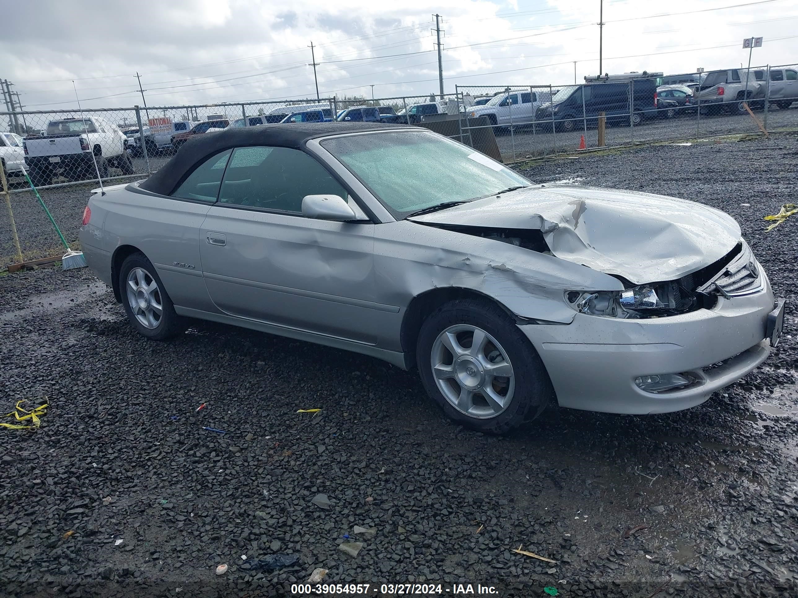 TOYOTA CAMRY SOLARA 2003 2t1ff28p33c607574