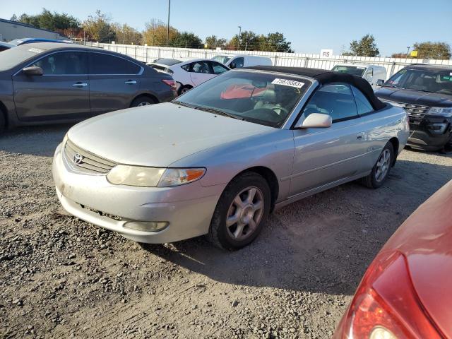 TOYOTA CAMRY SOLA 2002 2t1ff28p52c588413