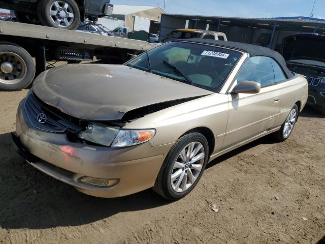 TOYOTA CAMRY SOLA 2003 2t1ff28p53c602702