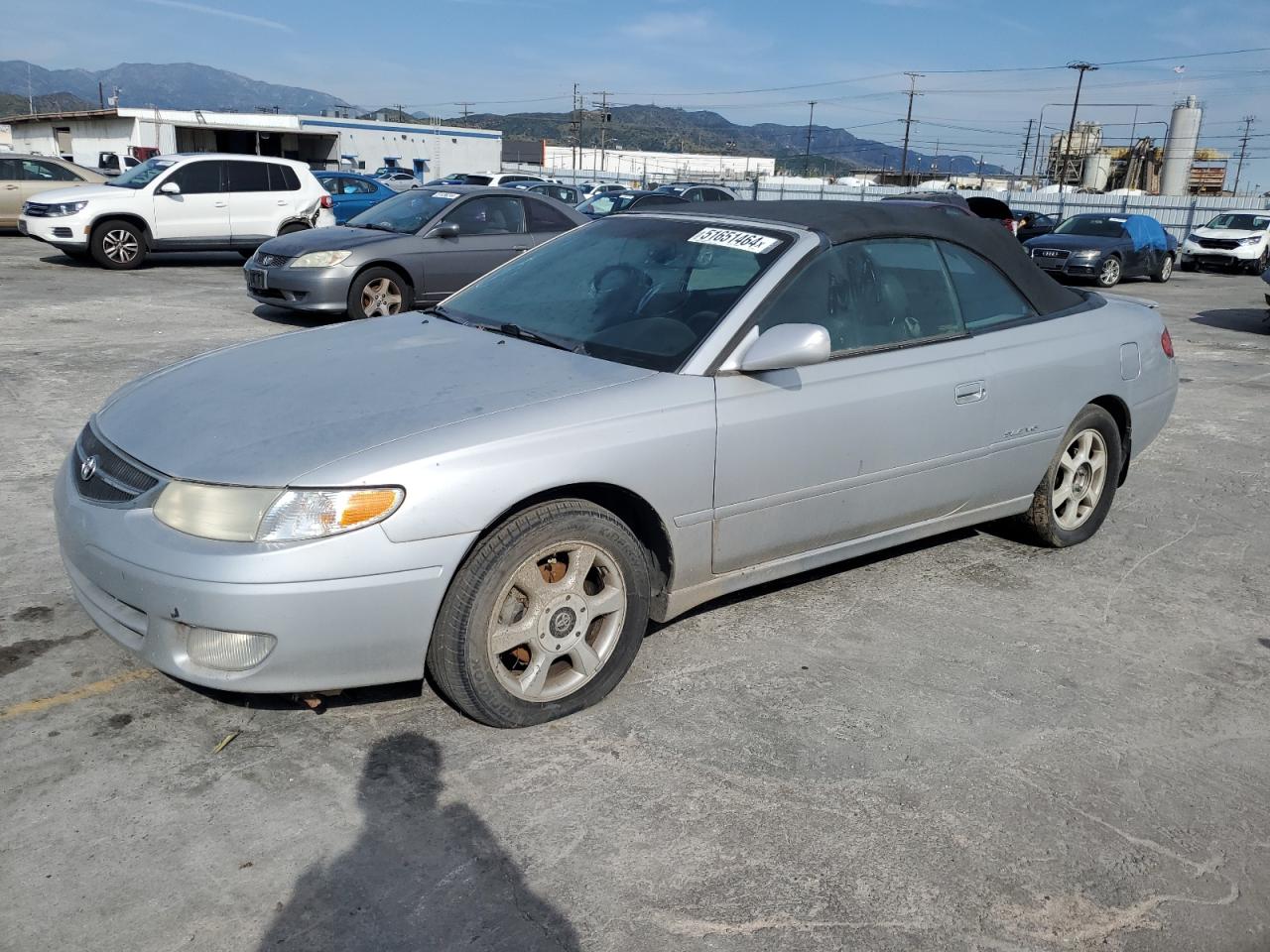 TOYOTA CAMRY SOLARA 2001 2t1ff28p61c454332