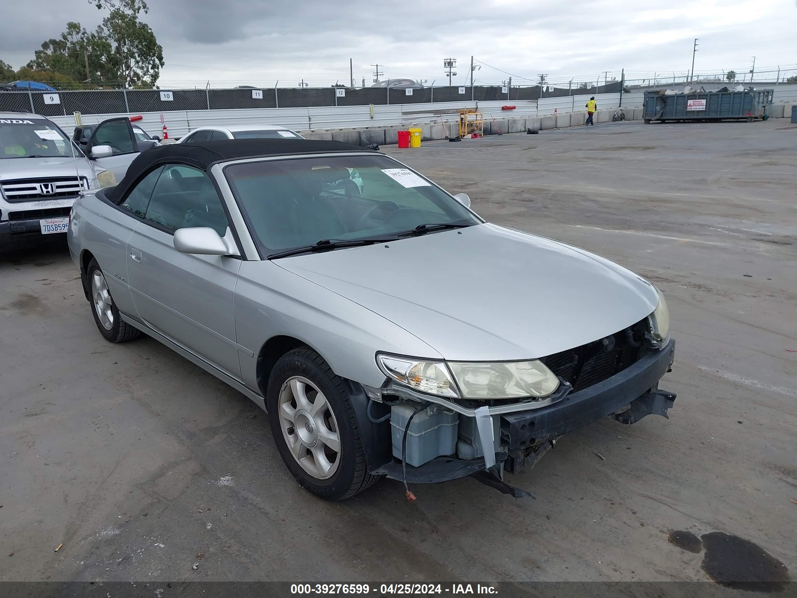 TOYOTA CAMRY SOLARA 2003 2t1ff28p63c604247