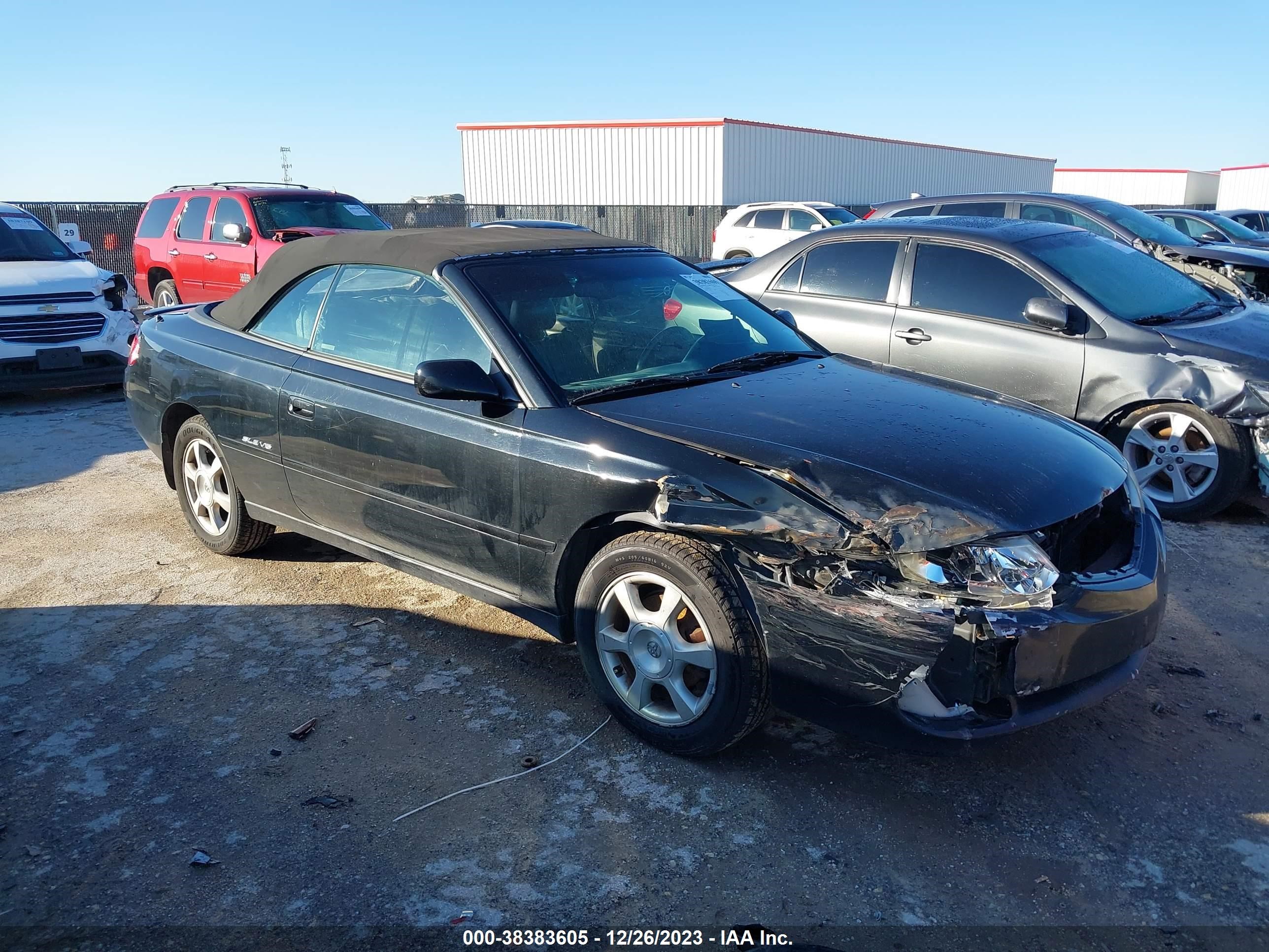 TOYOTA CAMRY SOLARA 2002 2t1ff28p82c591239