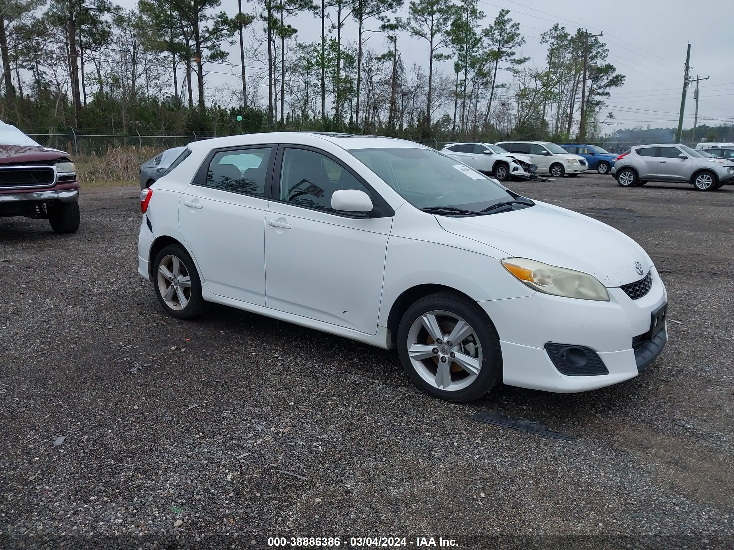 TOYOTA MATRIX 2009 2t1ke40e19c023982