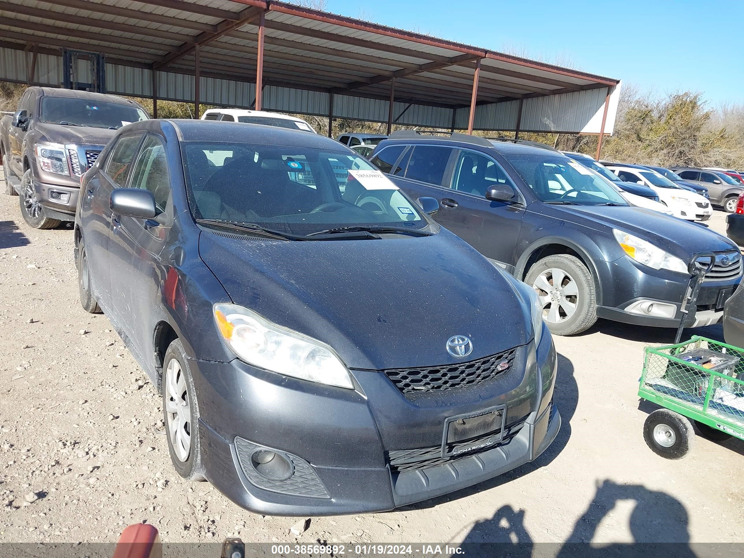 TOYOTA MATRIX 2009 2t1ke40e29c021111