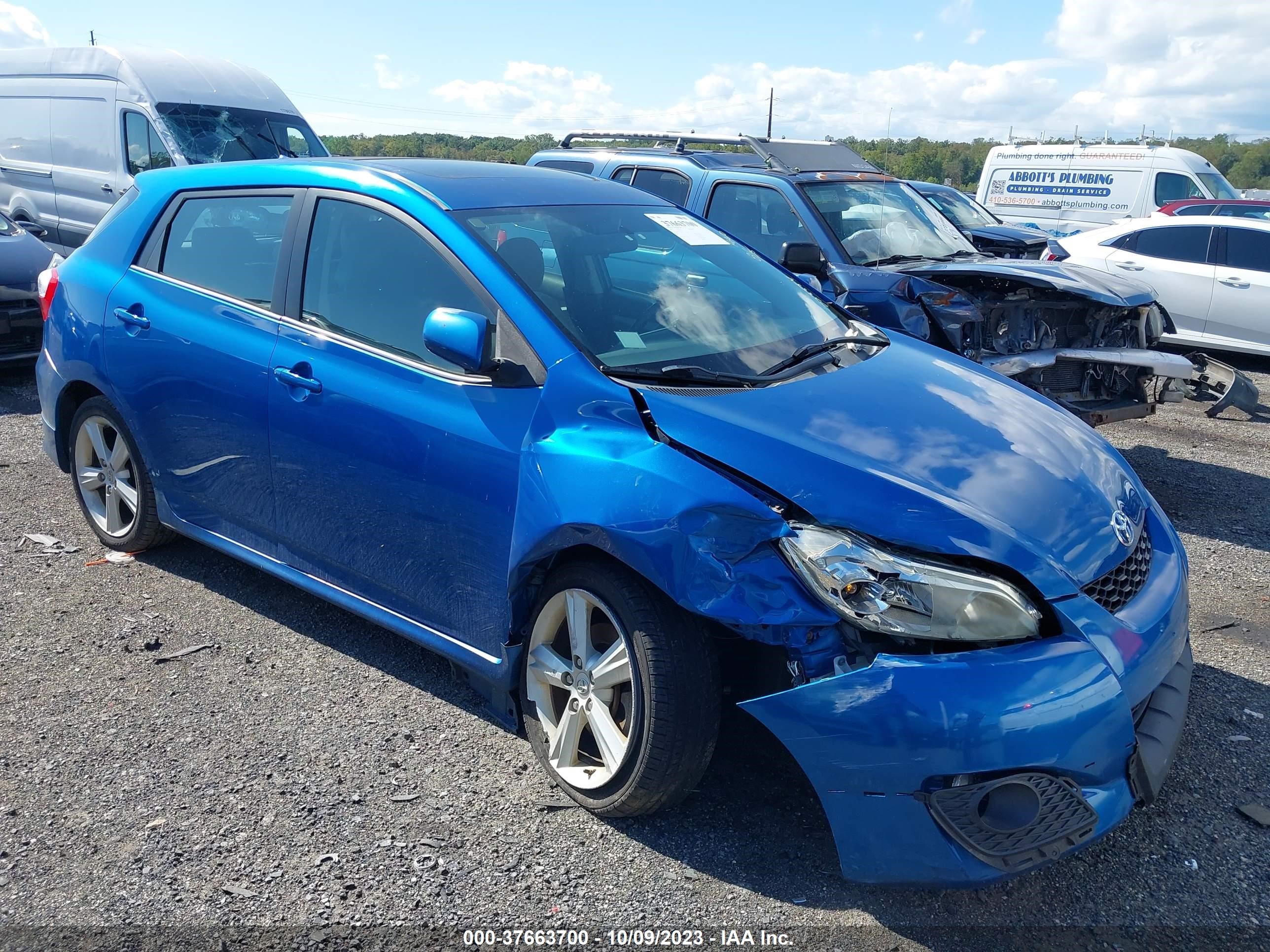 TOYOTA MATRIX 2009 2t1ke40e29c023554