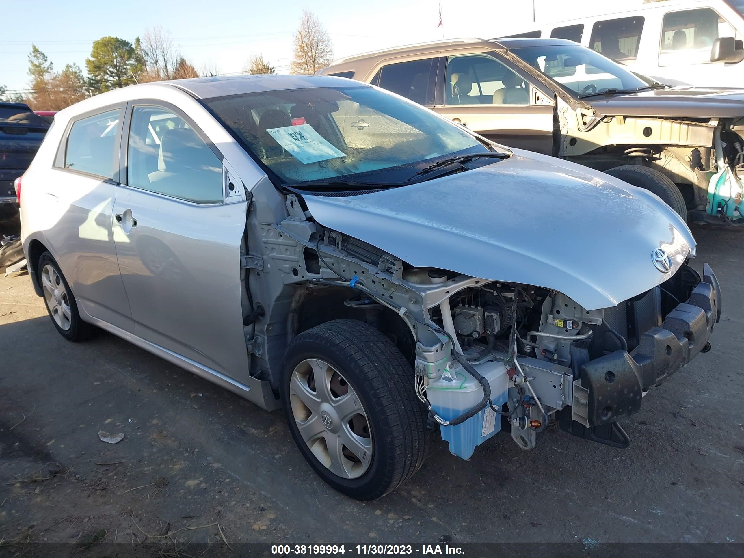 TOYOTA MATRIX 2009 2t1ke40e79c014896