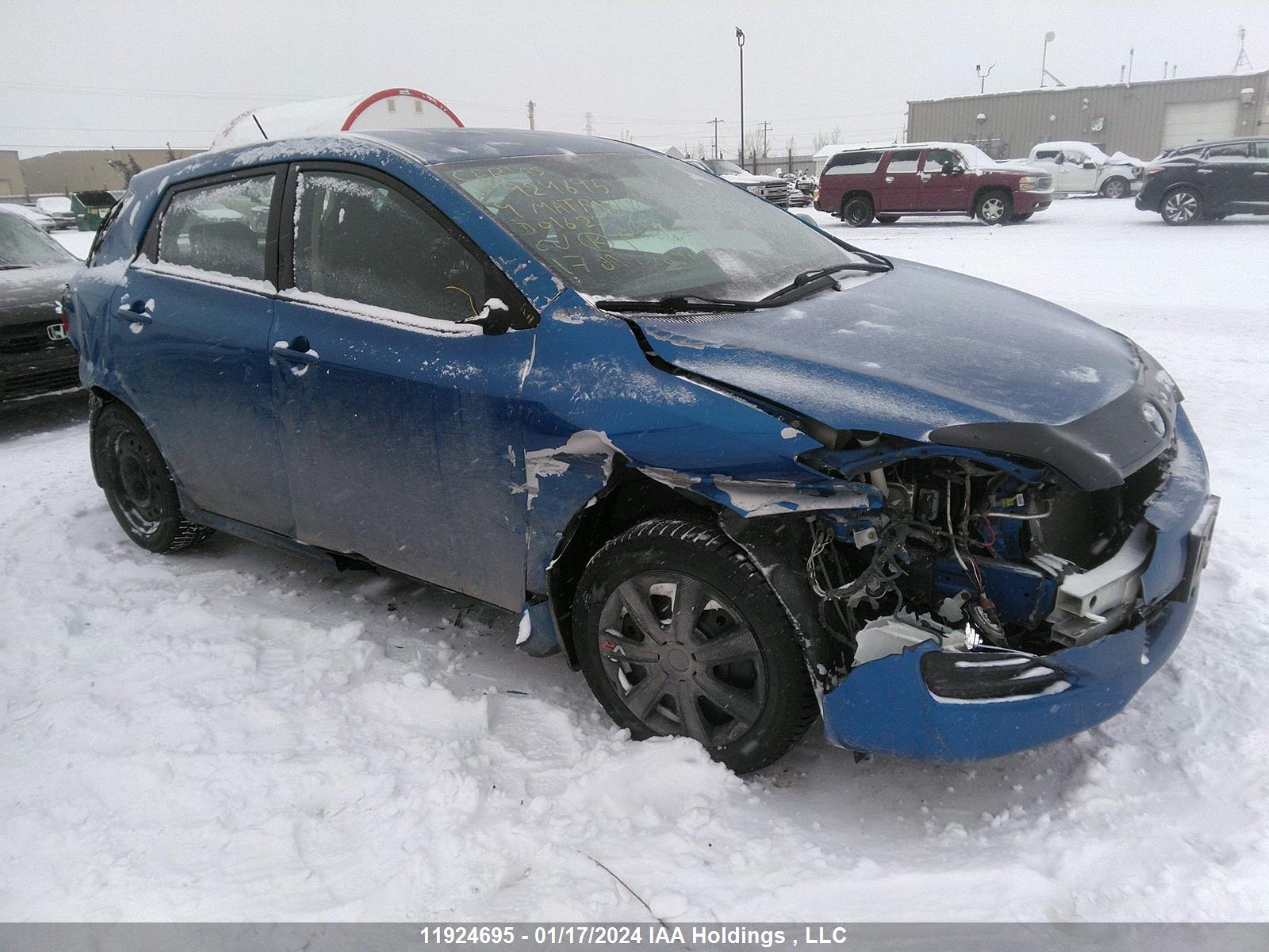 TOYOTA MATRIX 2009 2t1ke40e79c016227